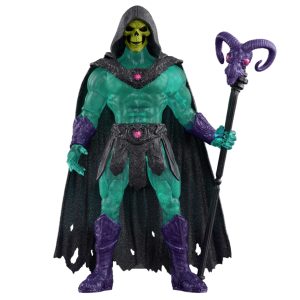 Masters Of The Universe 2026 Movie Skeletor 5.5 Inch Action Figure Villain Toy. Havoc Staff