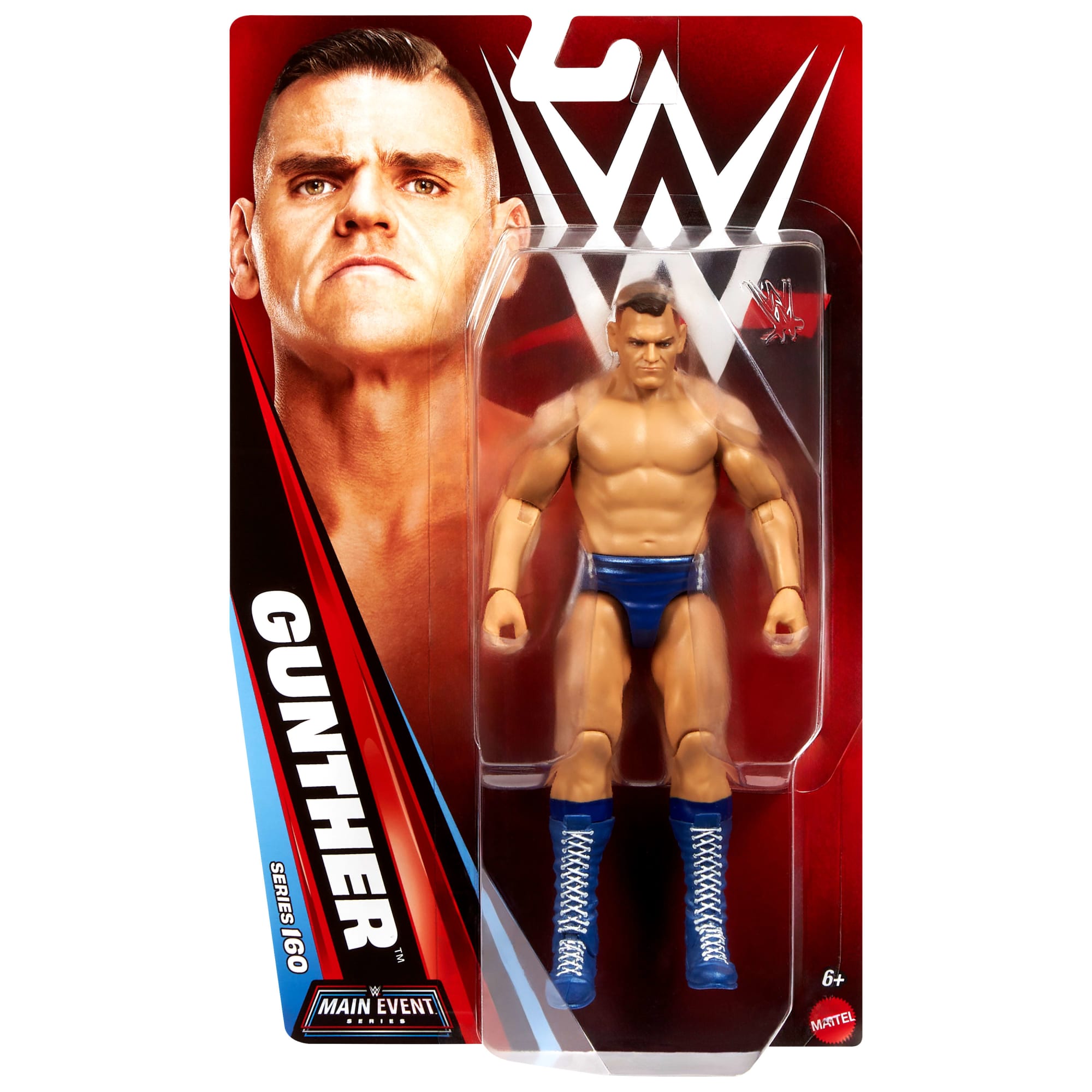 WWE Gunther Action Figure. Main Event Series #160. 6-Inch Collectible With Articulation - Image 2