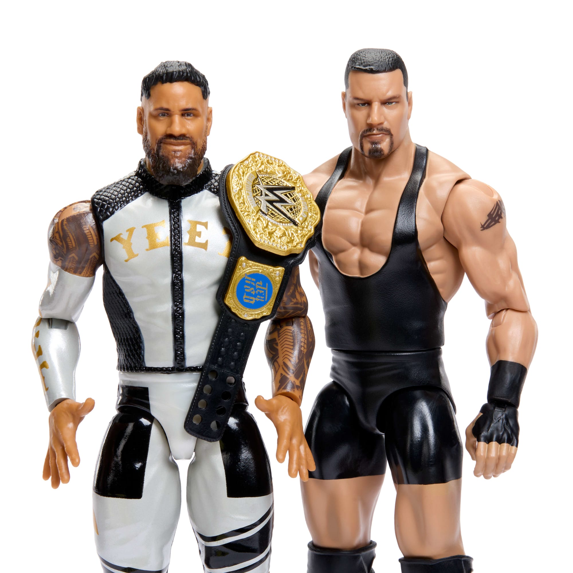WWE Main Event Showdown Bron Breakker vs Jey Uso Action Figures Set. Series #25. 6-Inch Collectibles - Image 3