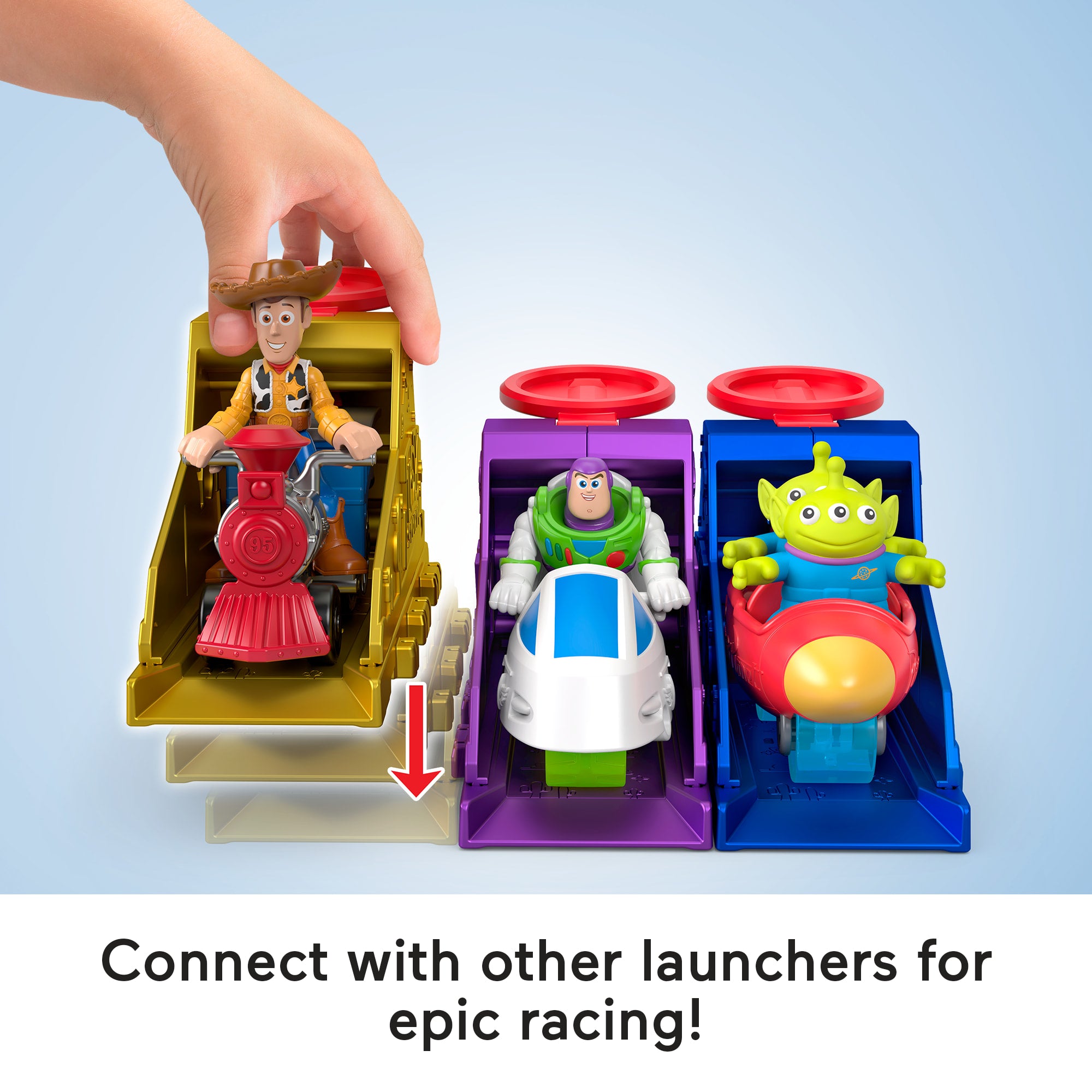 Imaginext Launcher Set With Disney And Pixar Toy Story Buzz Lightyear Figure - Image 4