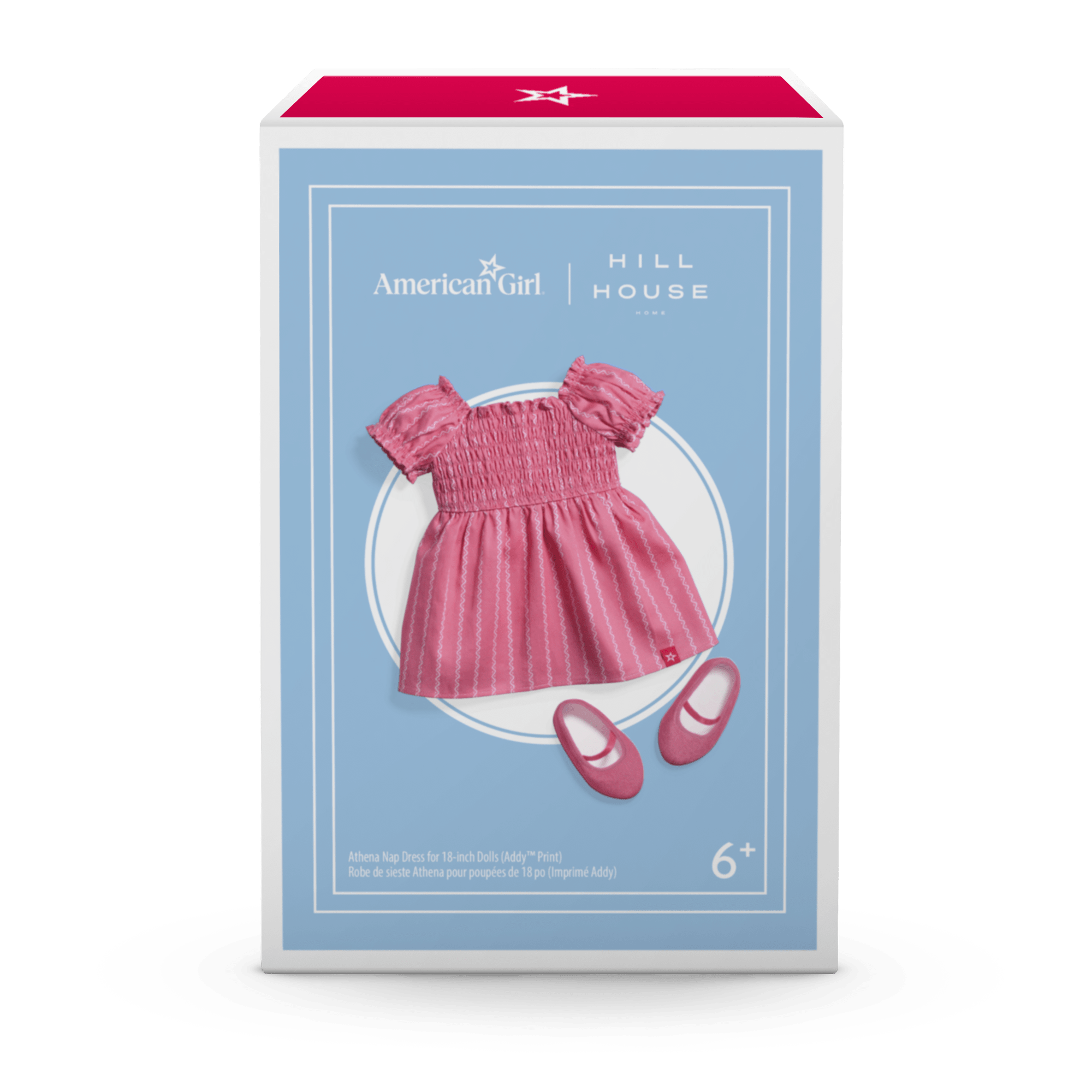 American Girl® x Hill House Home Athena Nap Dress for 18-inch Dolls (Addy™ Print) - Image 7