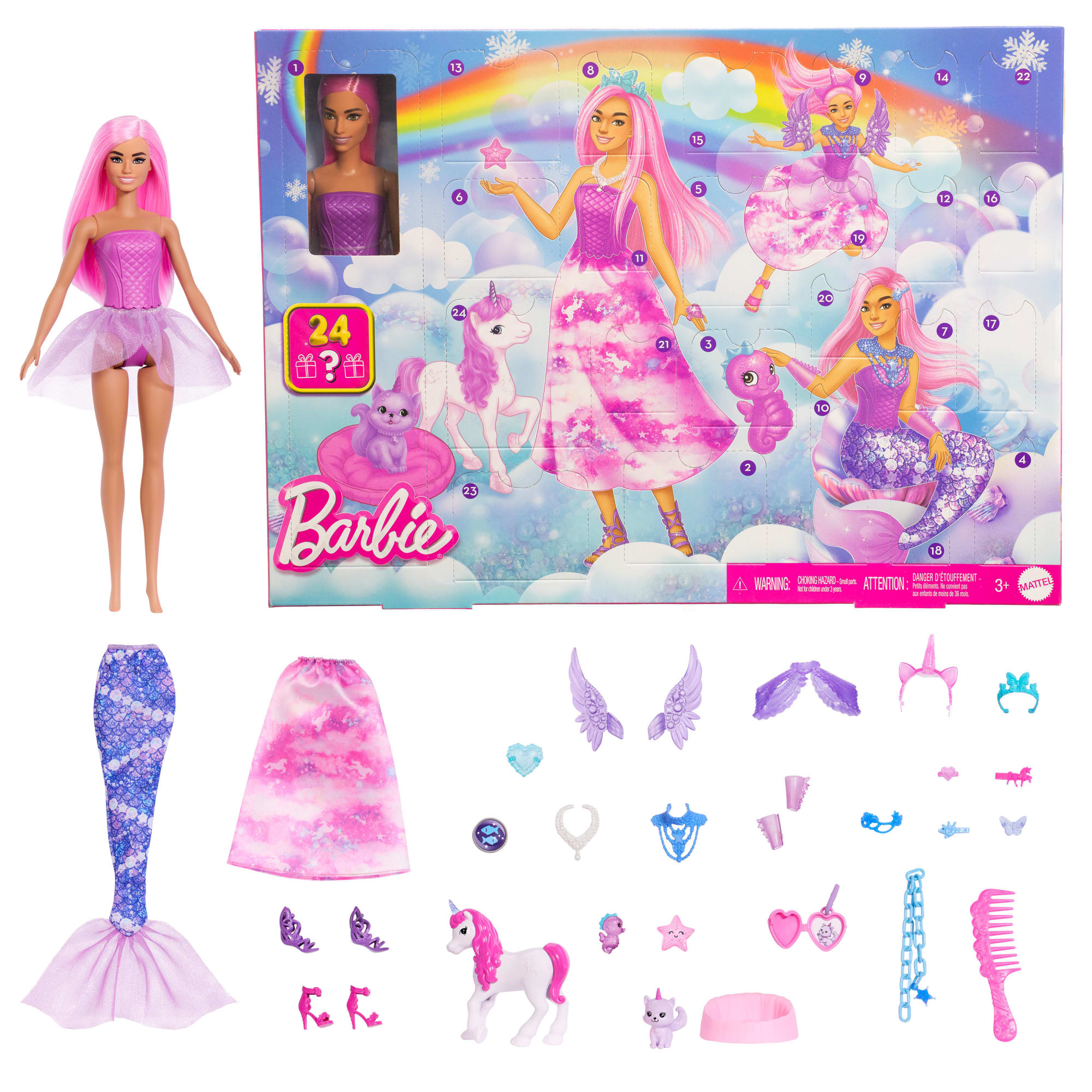 Barbie-Calendrier de L'Avent