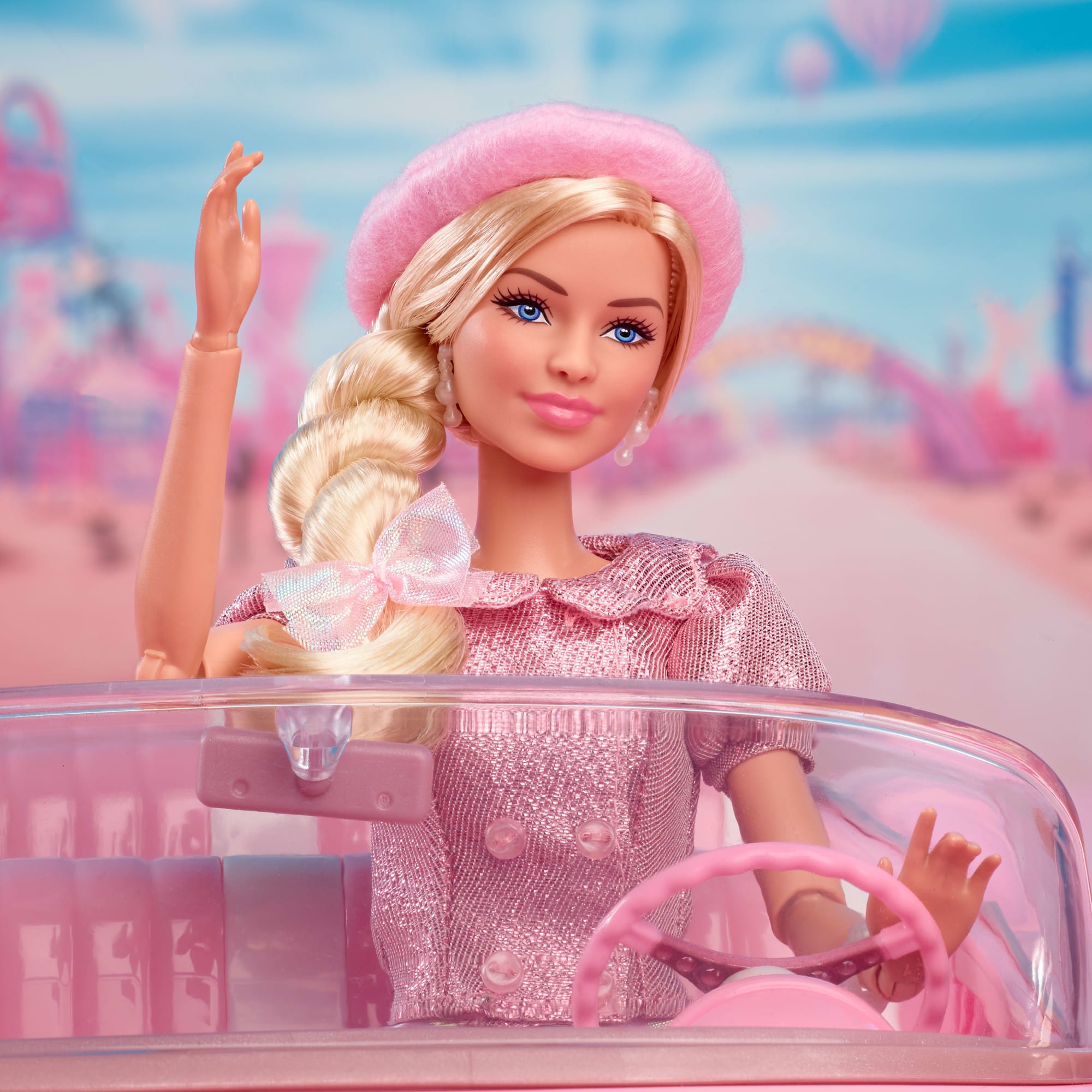 Barbie Le Film-Poupée Barbie en Tenue Rose. à Collectionner - Image 3