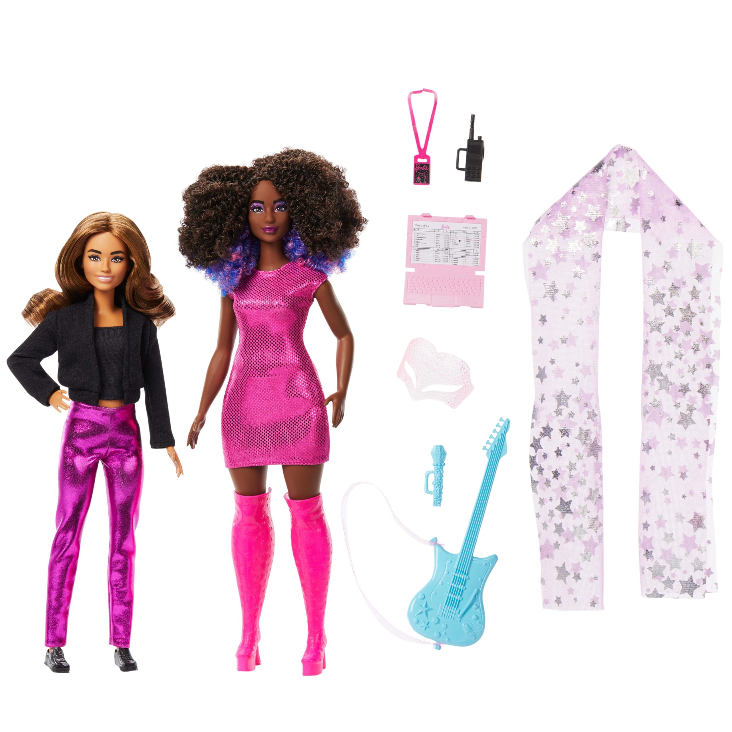 Barbie Careers Set Of 2 & Accessories With Music Star & Tour Manager - Image 5