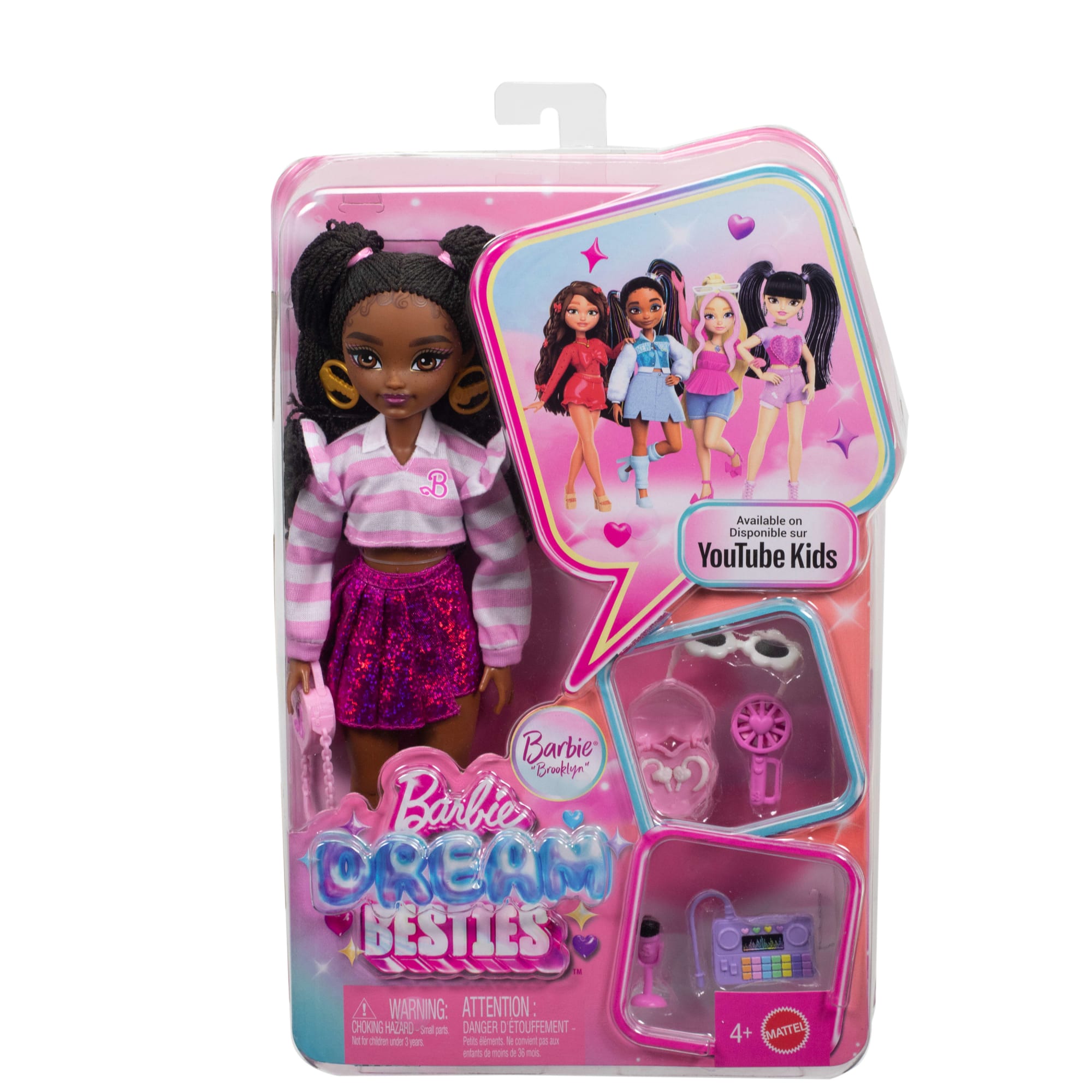 Barbie Poupée Dream Besties 'Brooklyn' et Accessoires - Image 6