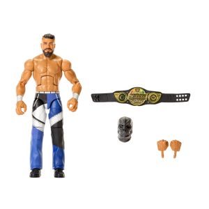 WWE Elite Andrade Action Figure. Series #122 Set. 6-Inch Collectible With Articulation & Accessories