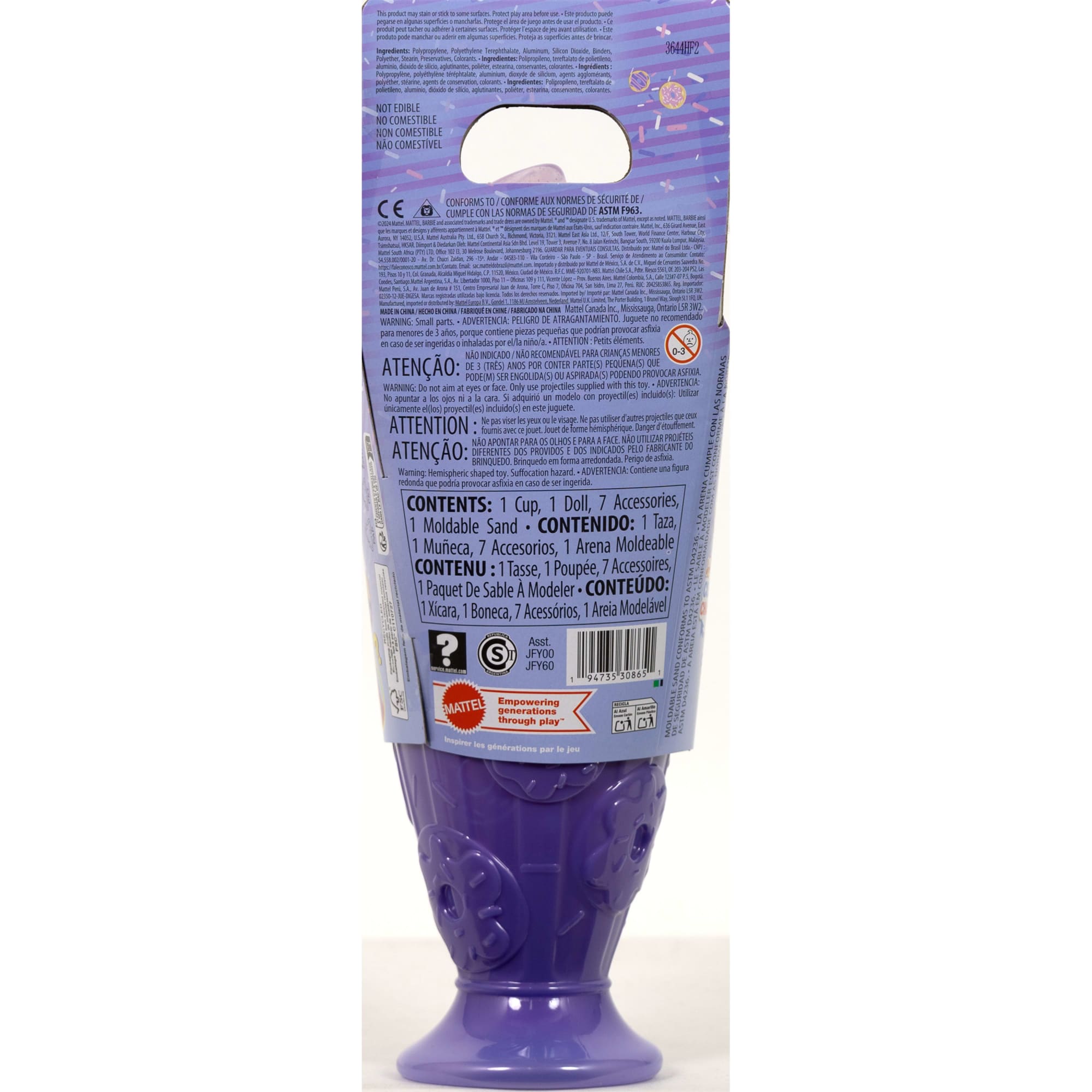 Barbie® Poupée Pop Reveal Barbie Violette - Image 6