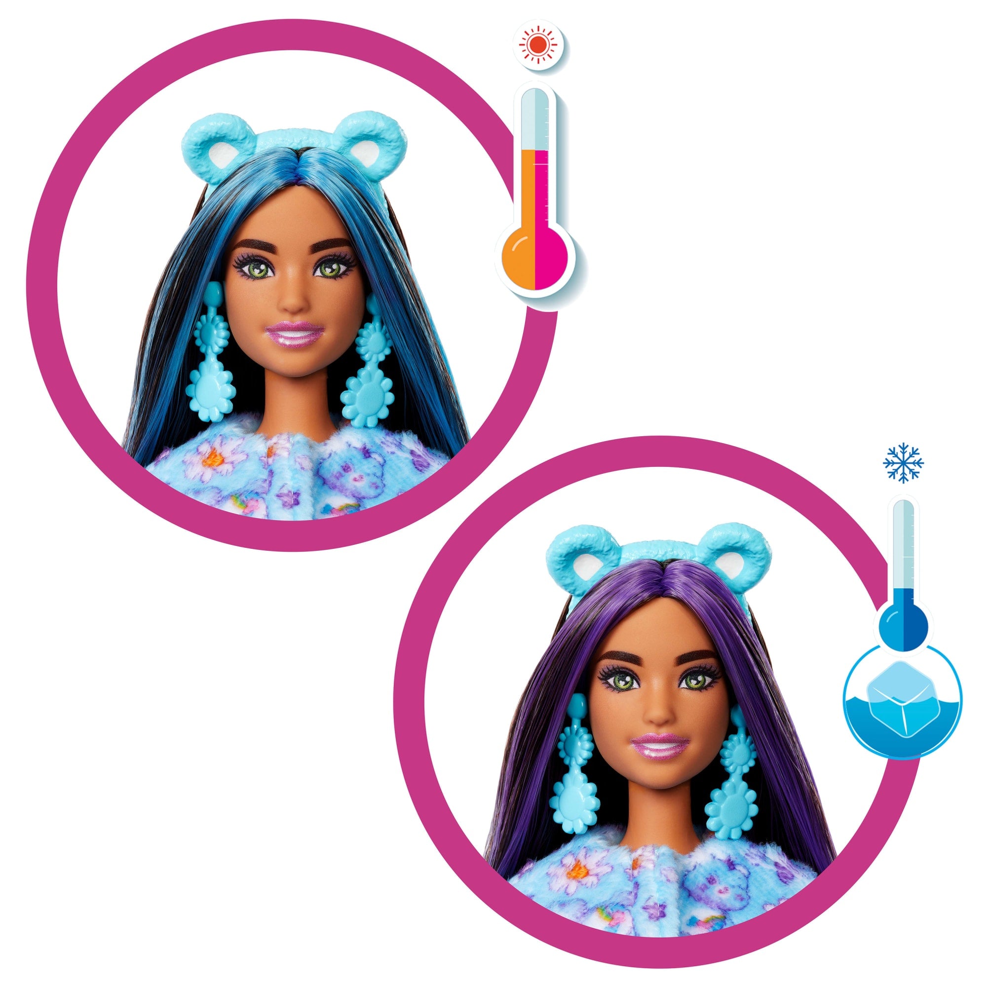 Barbie Cutie Reveal Muñeca Ositos Cariñositos Oso de los Sueños Brillantes - Image 3