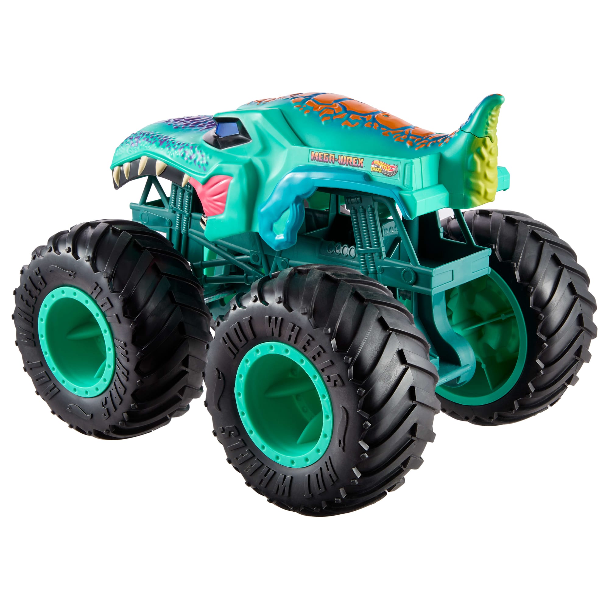 Hot Wheels Monster Trucks Colossal MEGA-Wrex Toy Truck. Large-Scale Vehicle With Big Wheels - Image 5
