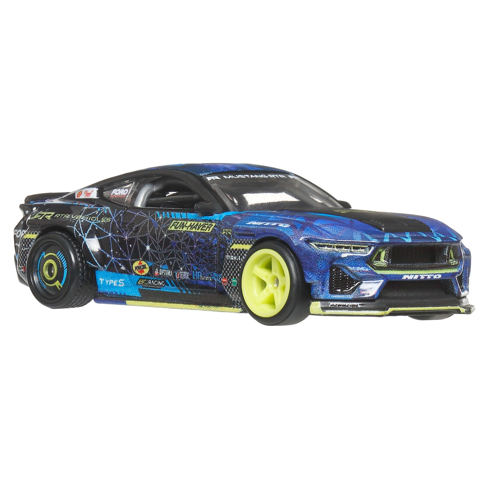 Hot Wheels Premium Car Culture 1:64 Scale Die-Cast 2024 Mustang Rtr Spec 5-Fd Vehicle - Image 3