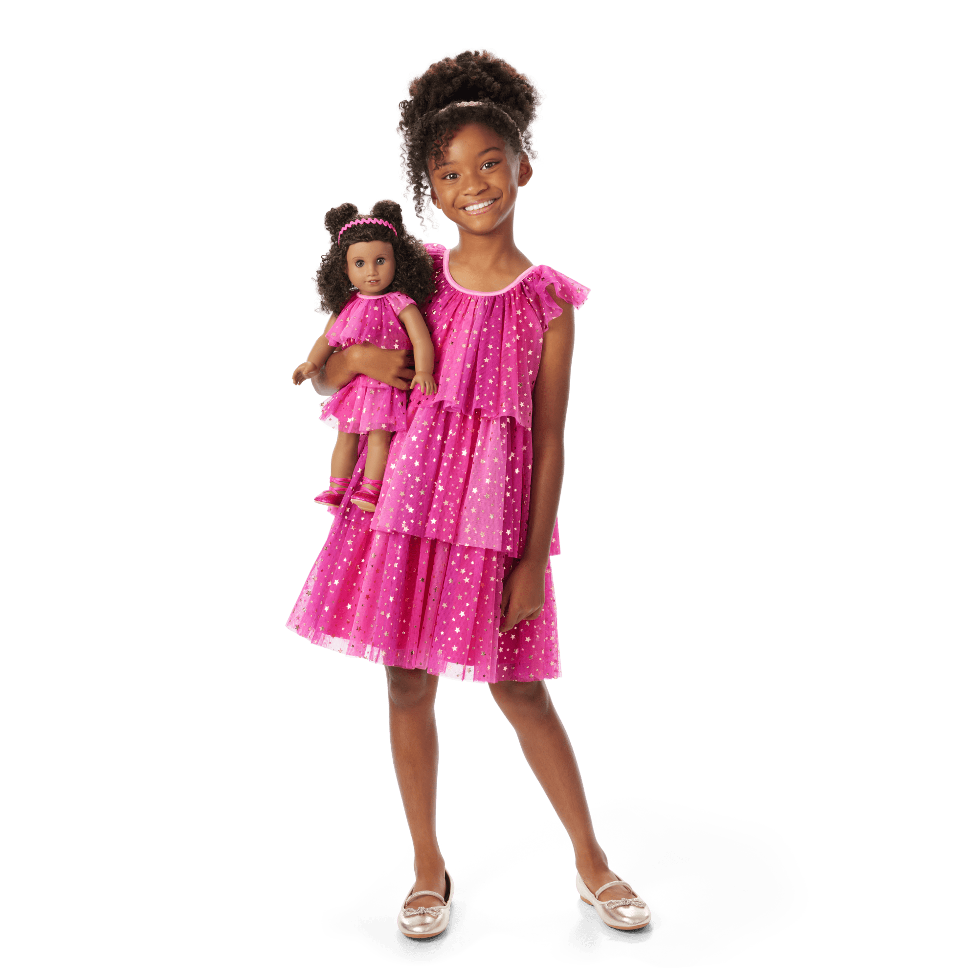 Pink Party-Ready Dress for Girls - Image 10