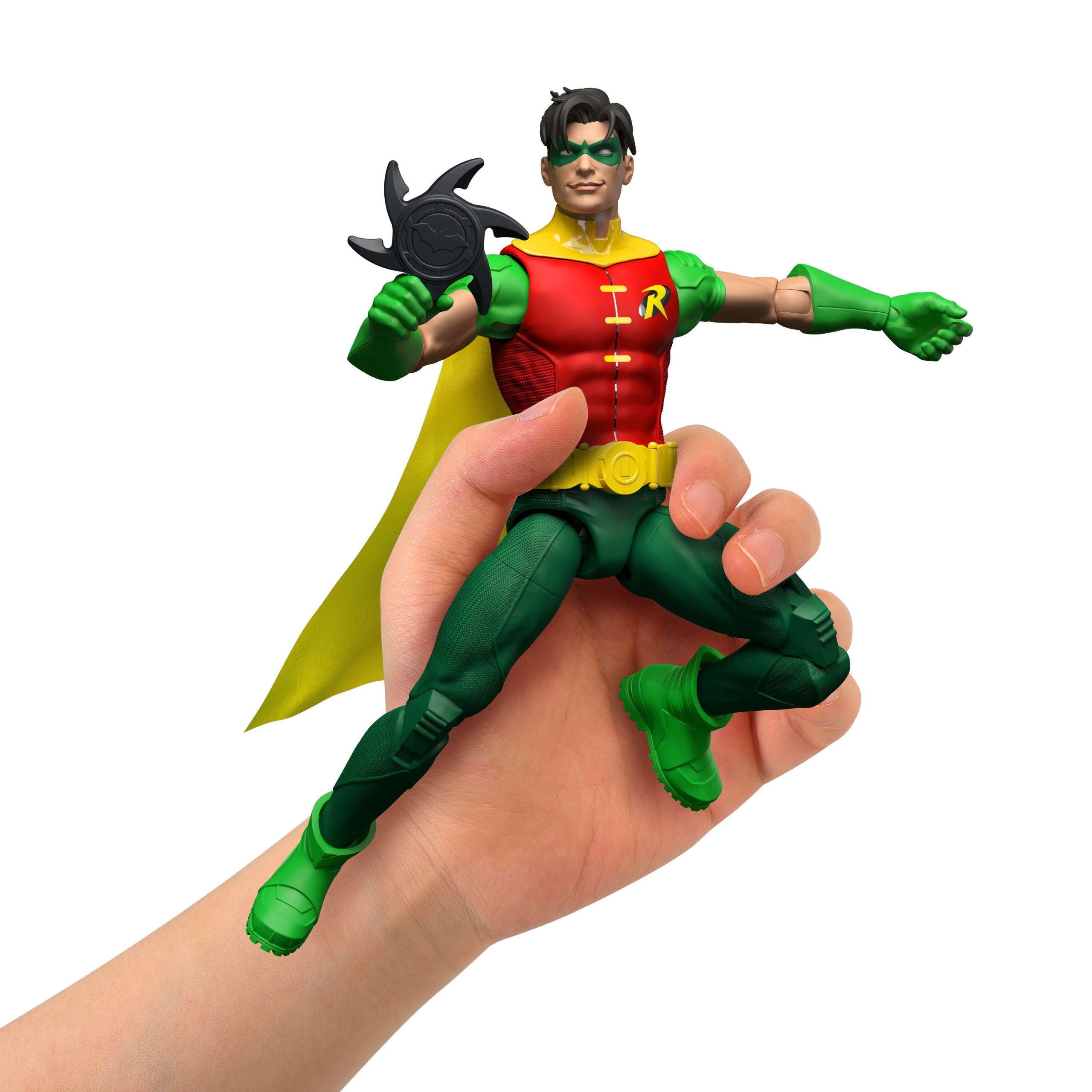 DC Premier 6.5 Inch Robin Action Figure Series 1. Detailed Design 22 Articulations & Cape - Image 3