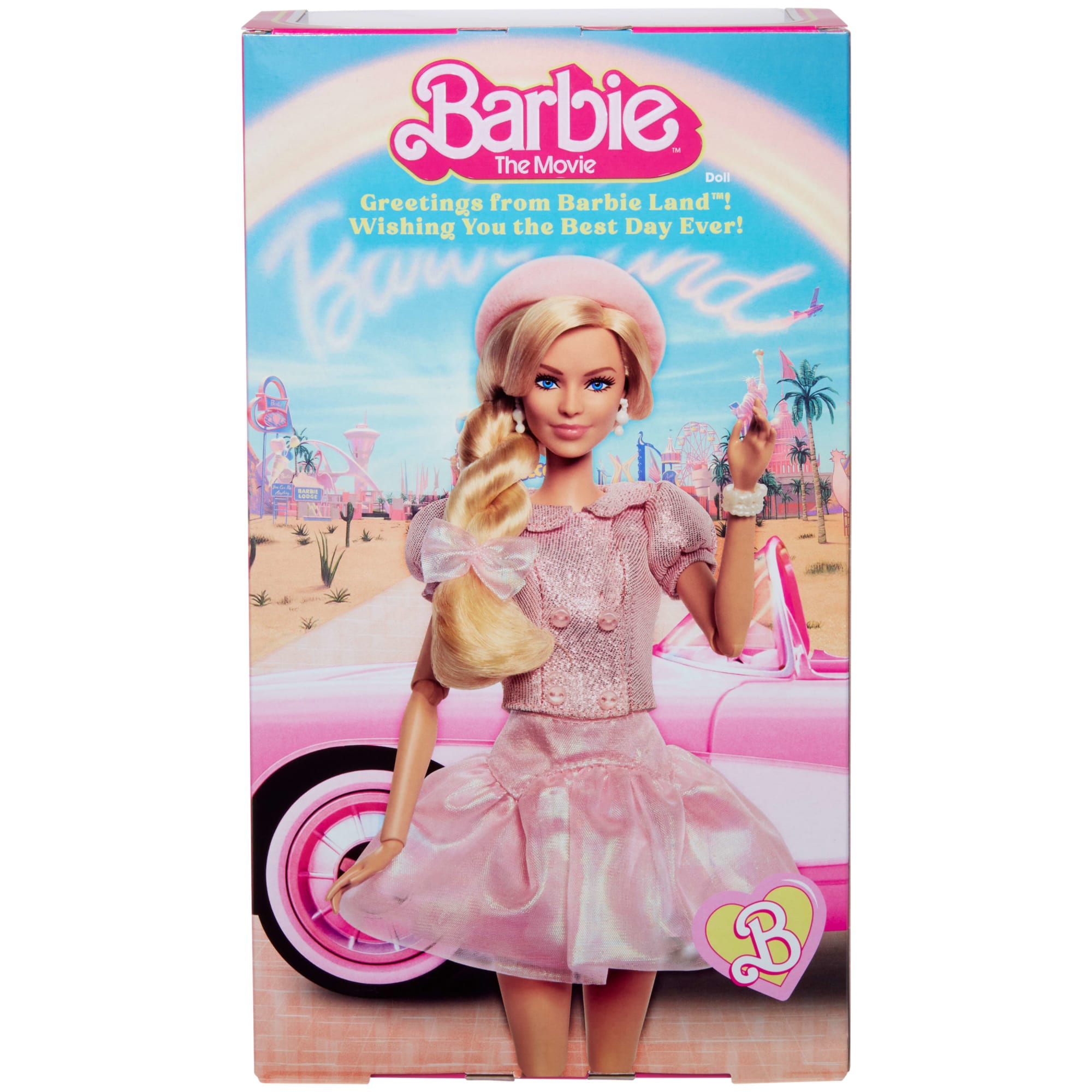 Barbie Le Film-Poupée Barbie en Tenue Rose. à Collectionner - Image 6