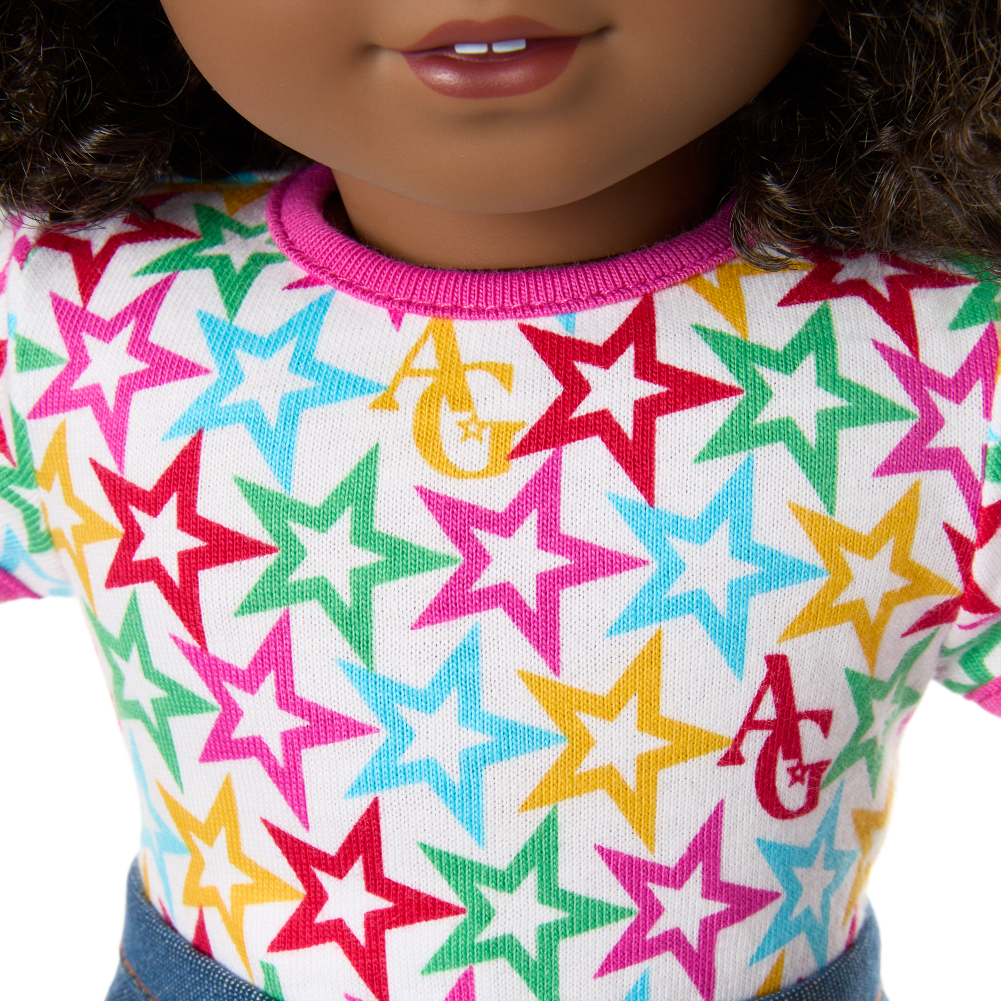 Truly Me™ 18-inch Doll #112 with curly dark-brown hair - Image 7