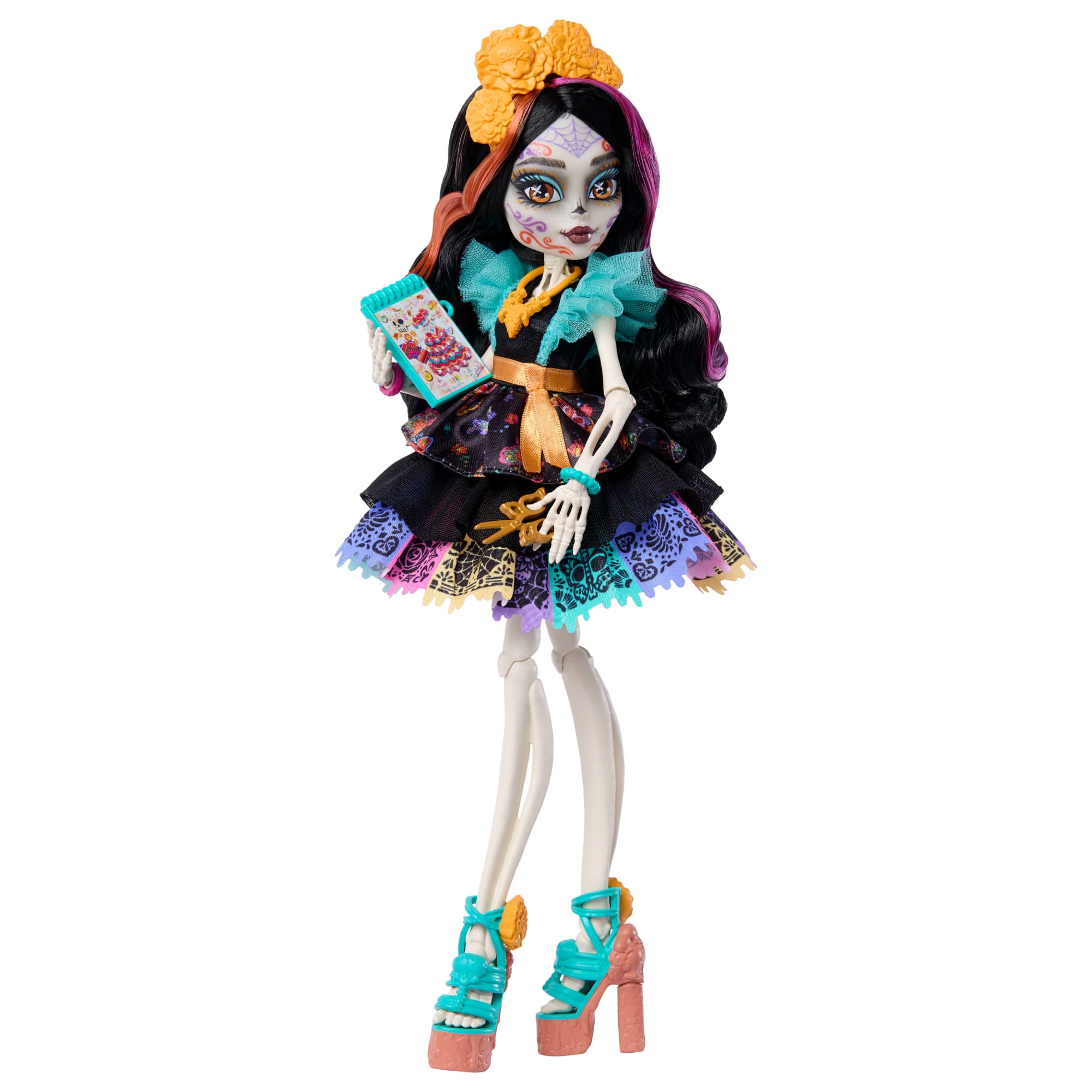 Monster High Muñeca Look Monstruoso Skelita - Image 4