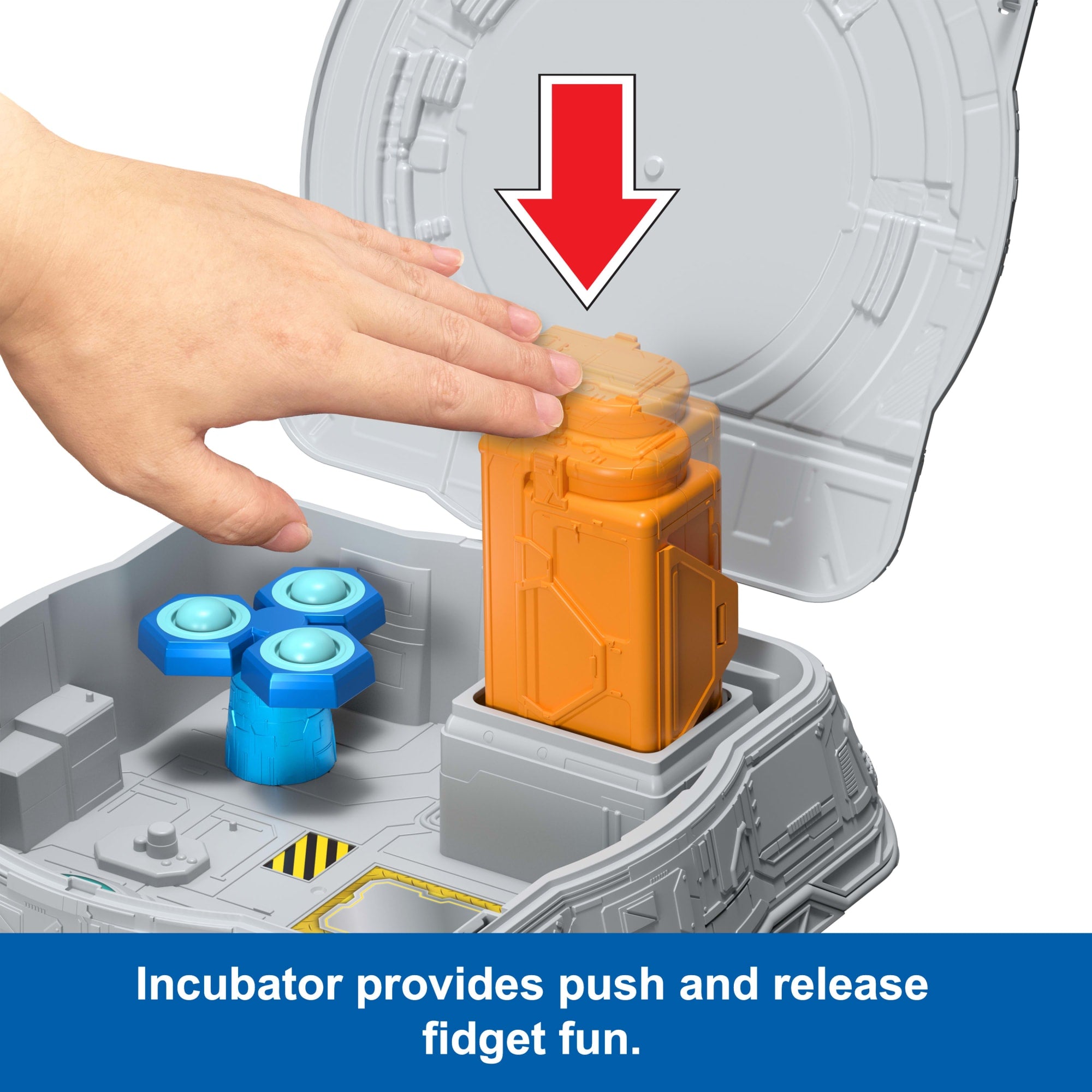 Jurassic World Distortus Rex Lab Sensory Playset With 8 Mini Figures. Fidget Features in Case - Image 3
