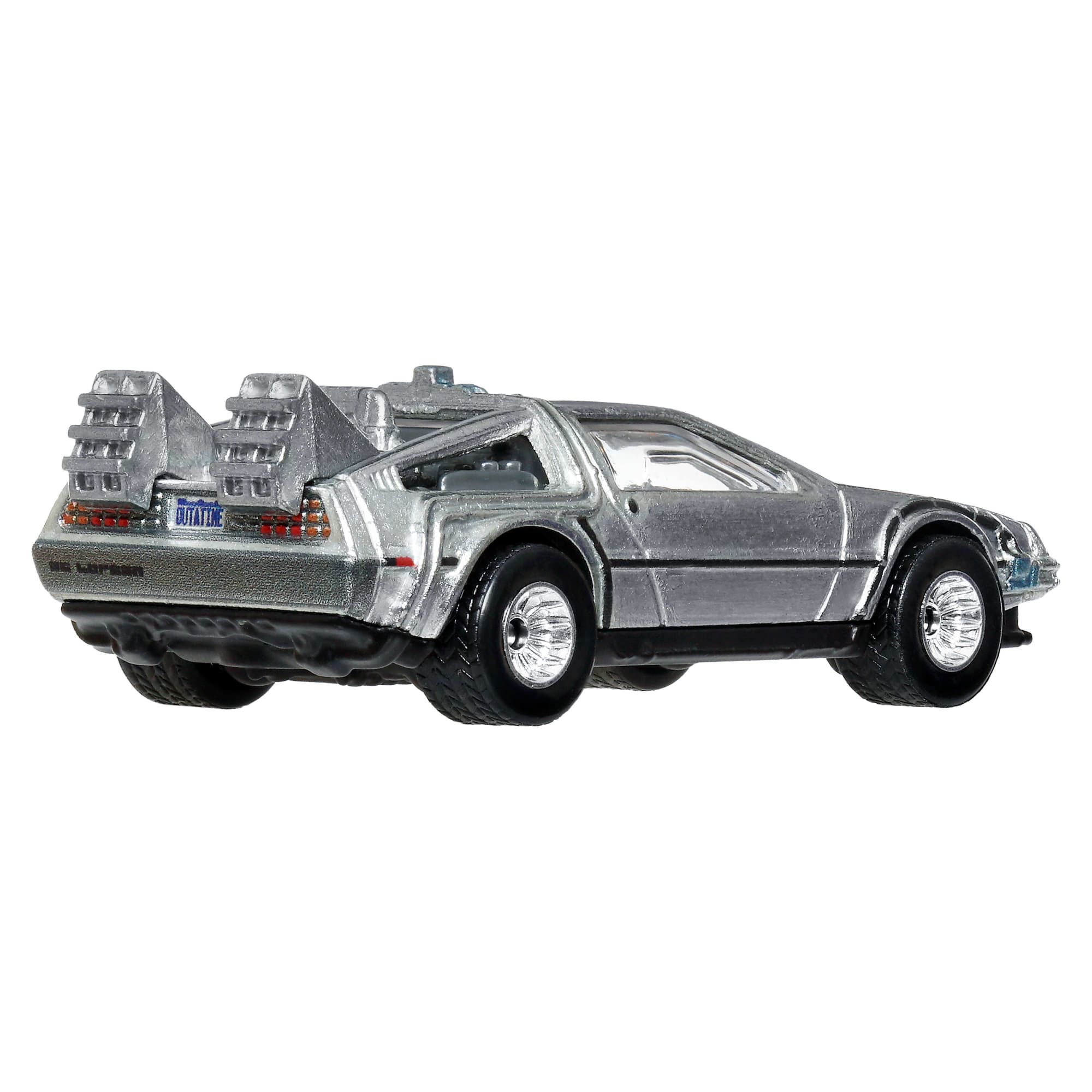 Hot Wheels Premium Car Culture 2-Pack Back to the Future Time Machine & 1987 Toyota Pickup Truck / Camionnette - Image 6