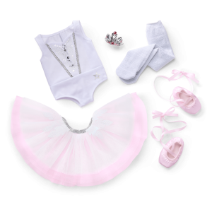 My First Ballet Recital Costume for 18-inch Dolls