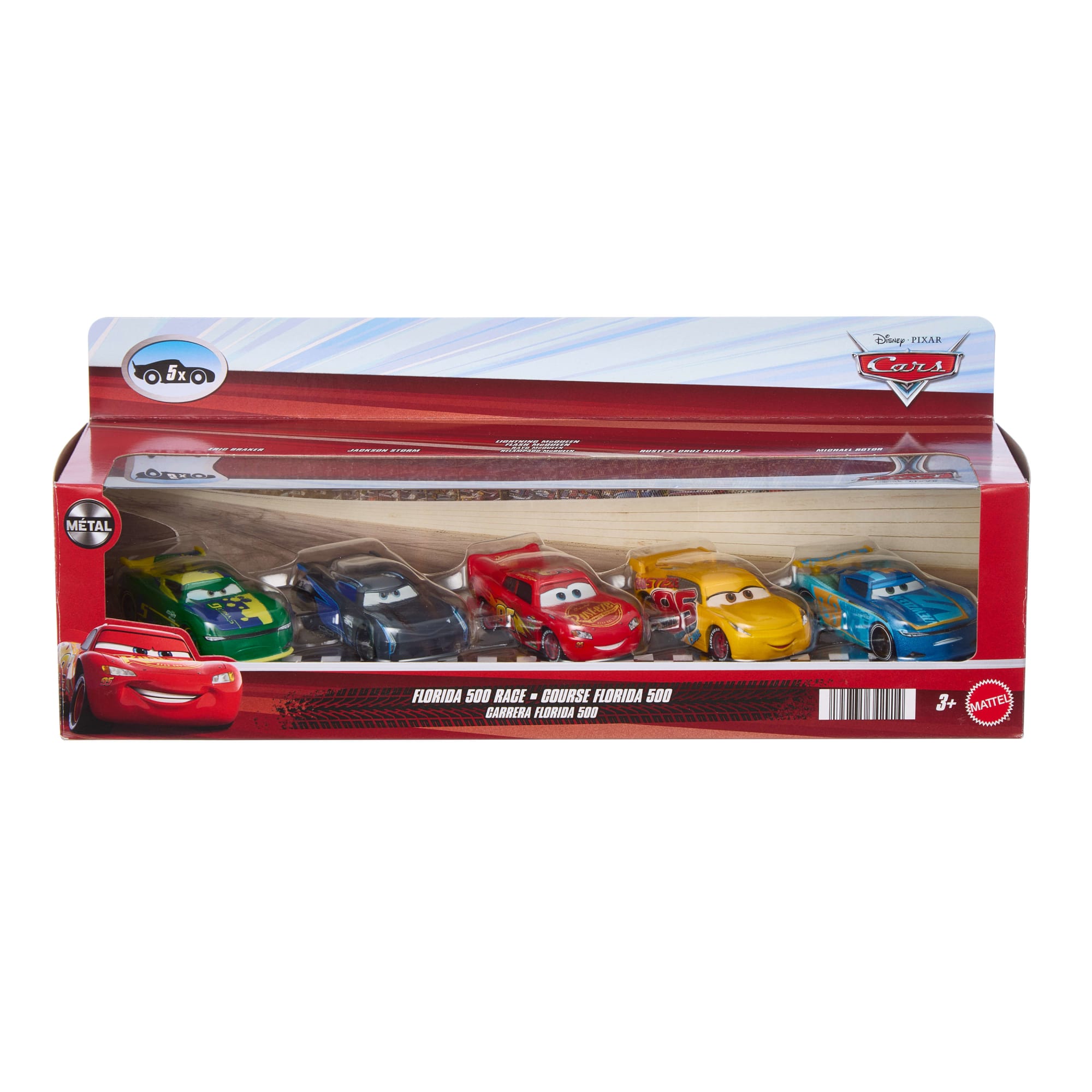 Disney And Pixar Cars Travelin' Team 5-Pack. Set Of 5 1:55 Scale Die-Cast Toy Cars - Image 6