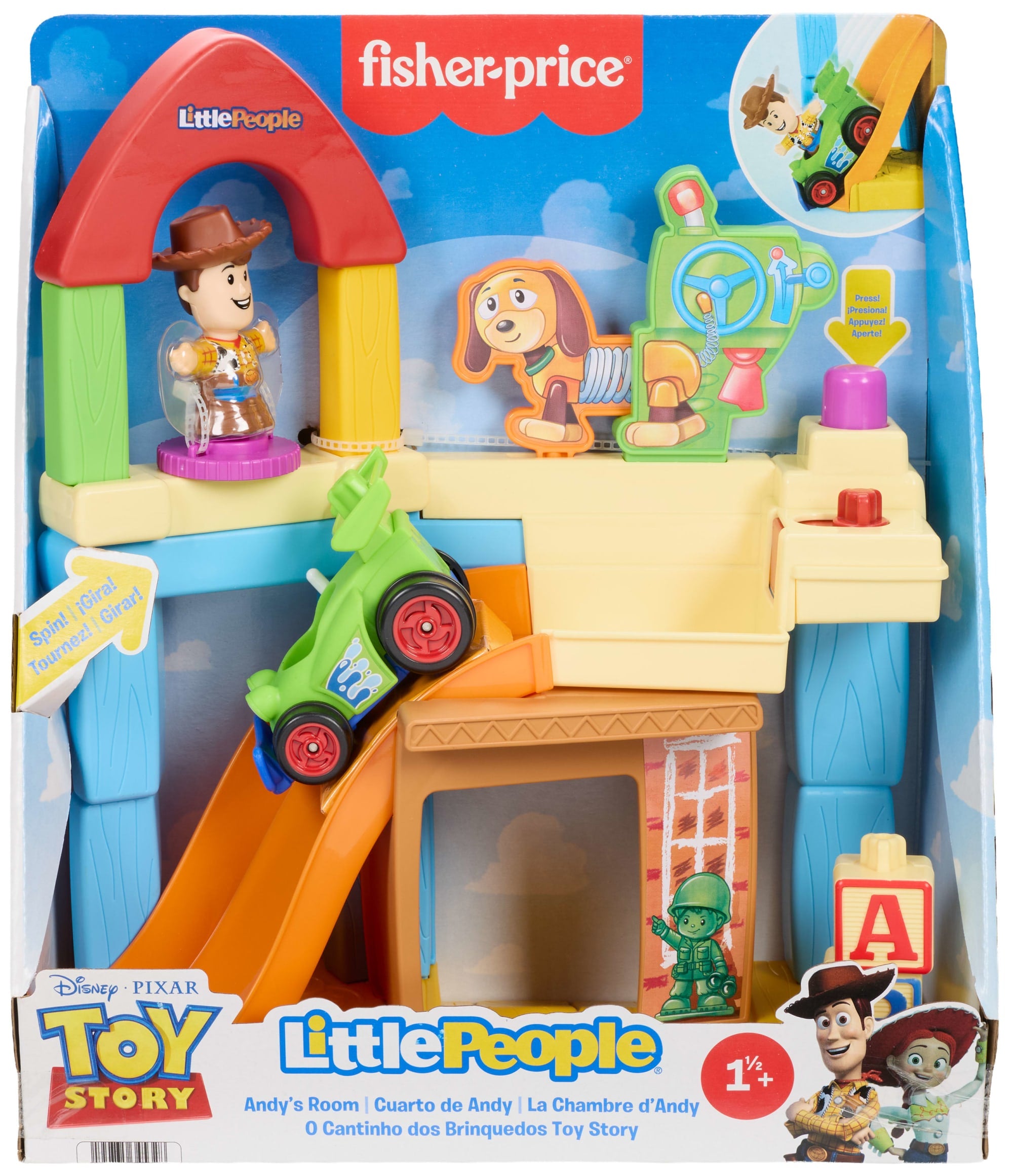 Little People Toy Story Brinquedo para Bebês FP Little People O Recanto Dos Brinquedos Toy Story - Image 6