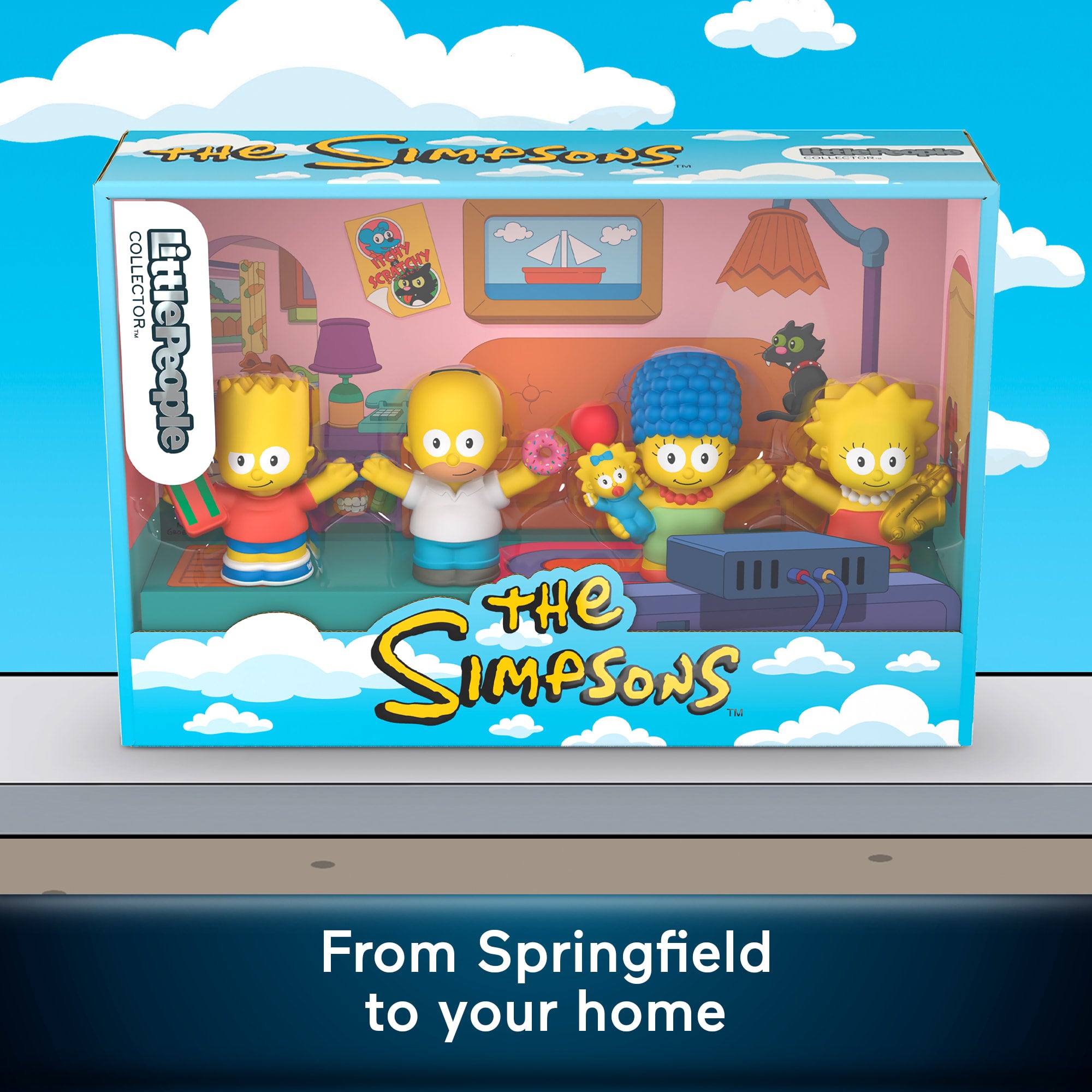 Little People Collector The Simpsons TV Series Special Edition Set For Fans. 4 Figures - Image 3