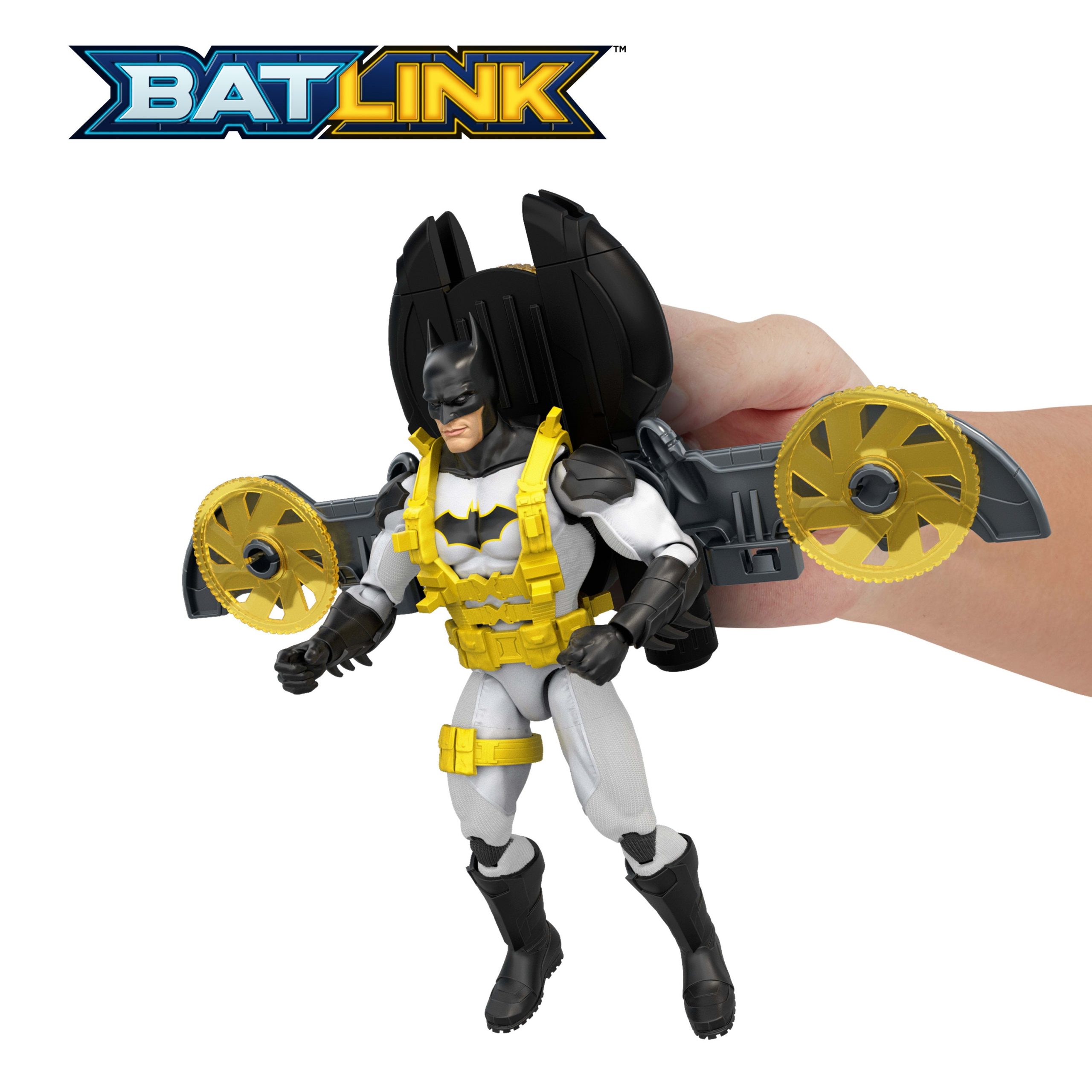 DC Premier Batlink Pack With Batmobile. Robin Cycle. Batman & Robin Figures. 2 Batarangs - Image 4