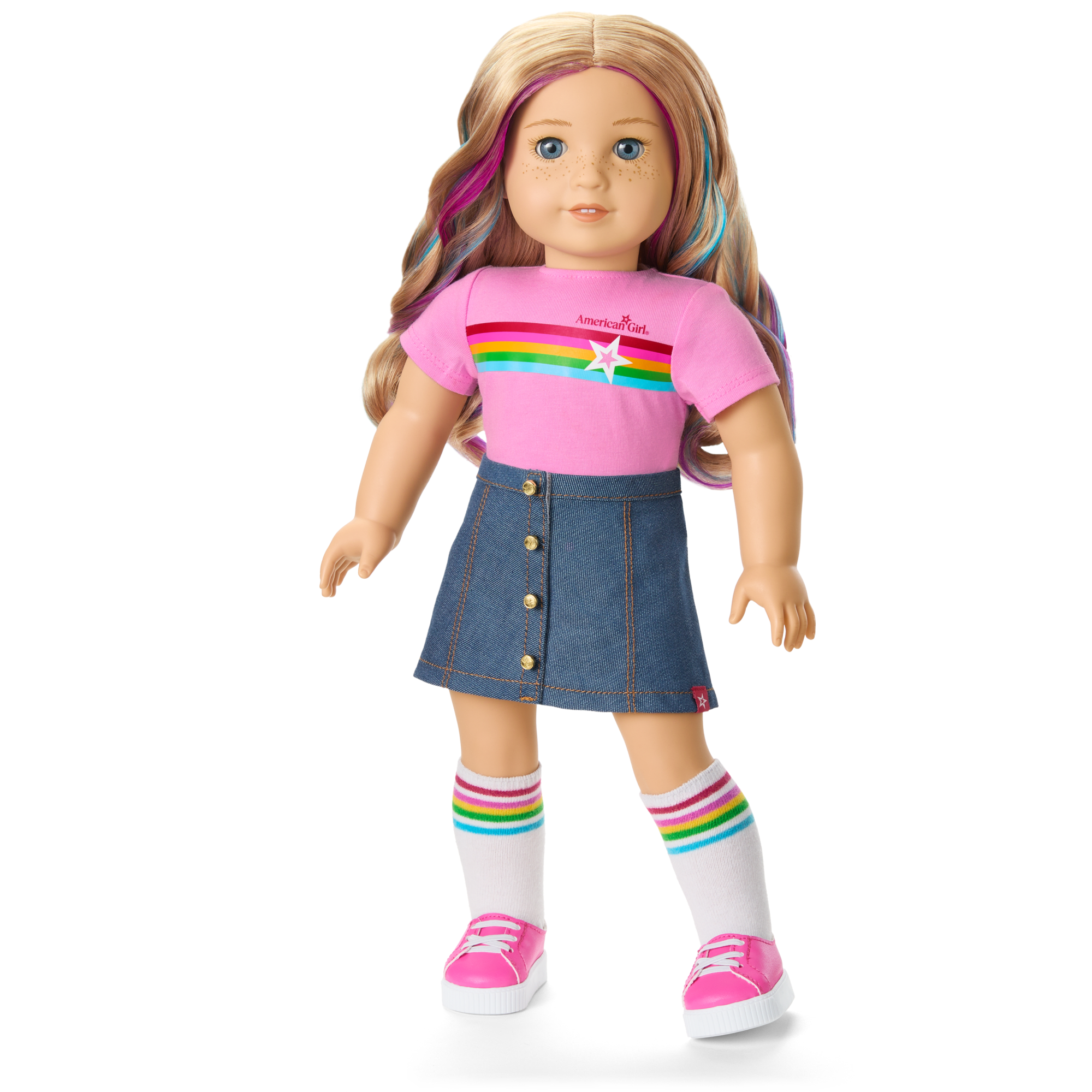 Truly Me™ 18-inch Doll #110 with wavy blonde hair - Image 11