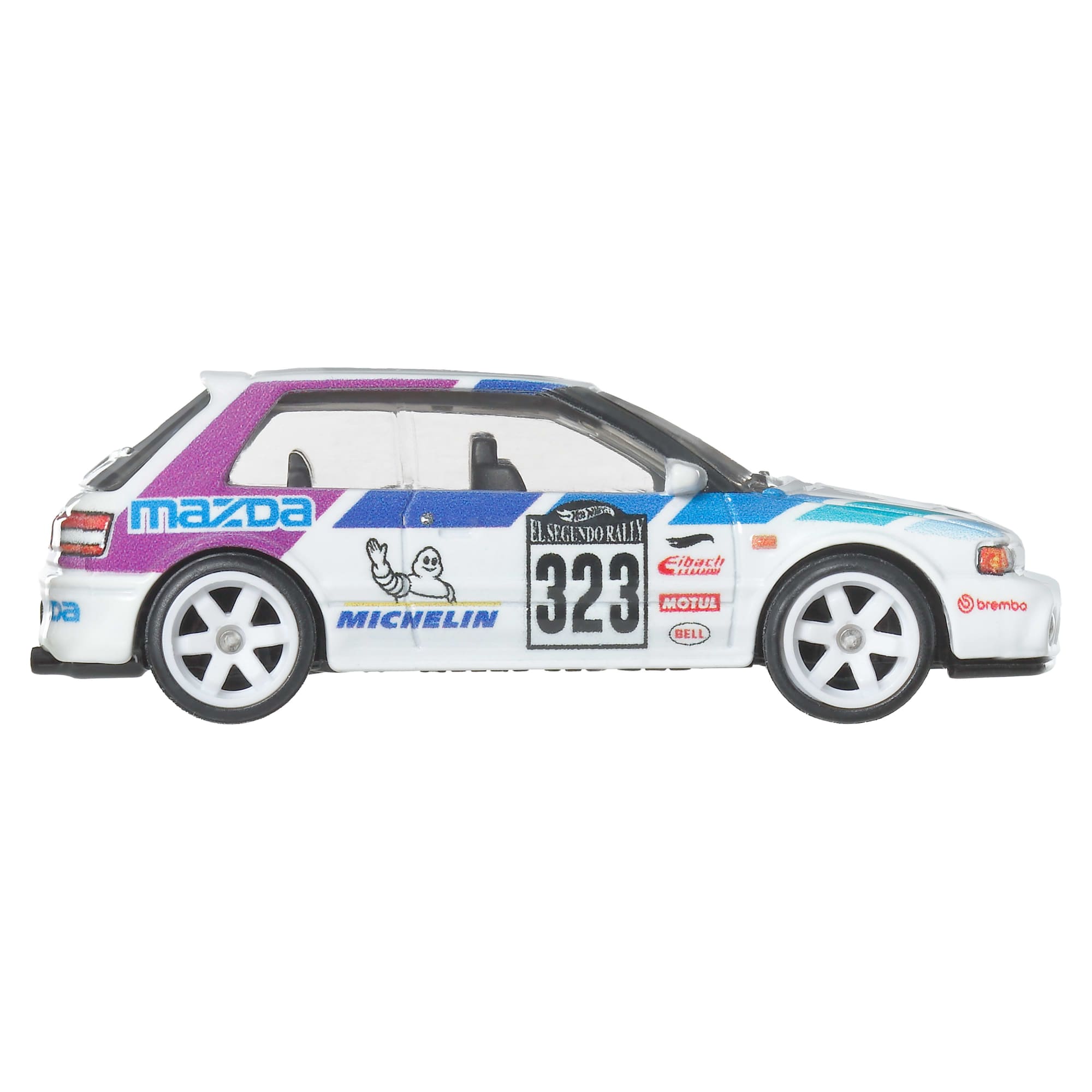 Hot Wheels Car Culture Premium 1:64 Scale Die-Cast Toy Mazda 323 Gtr. Modern Classics - Image 5