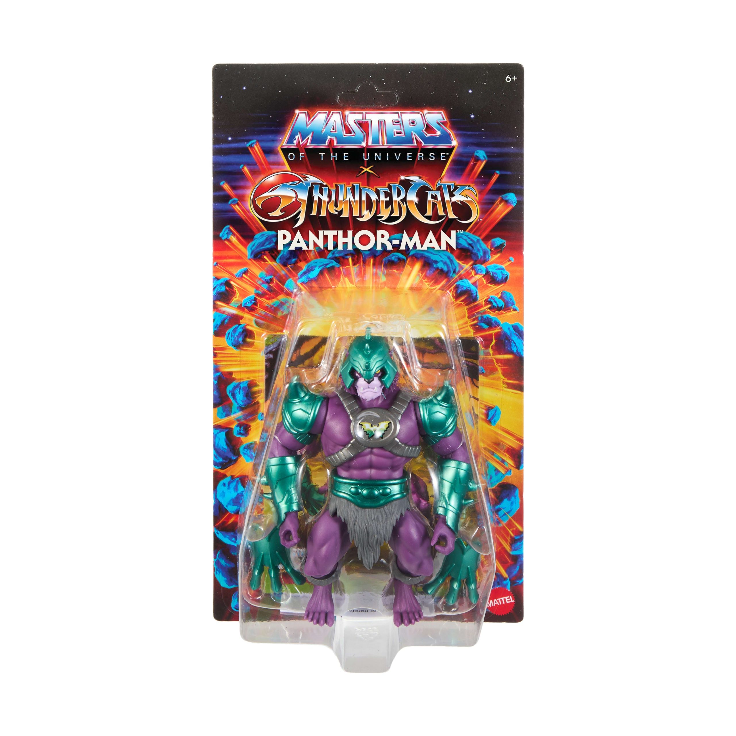 Masters Of The Universe Origins & Thundercats Panthor Man Action Figure. 1980s Crossover Toy - Image 6