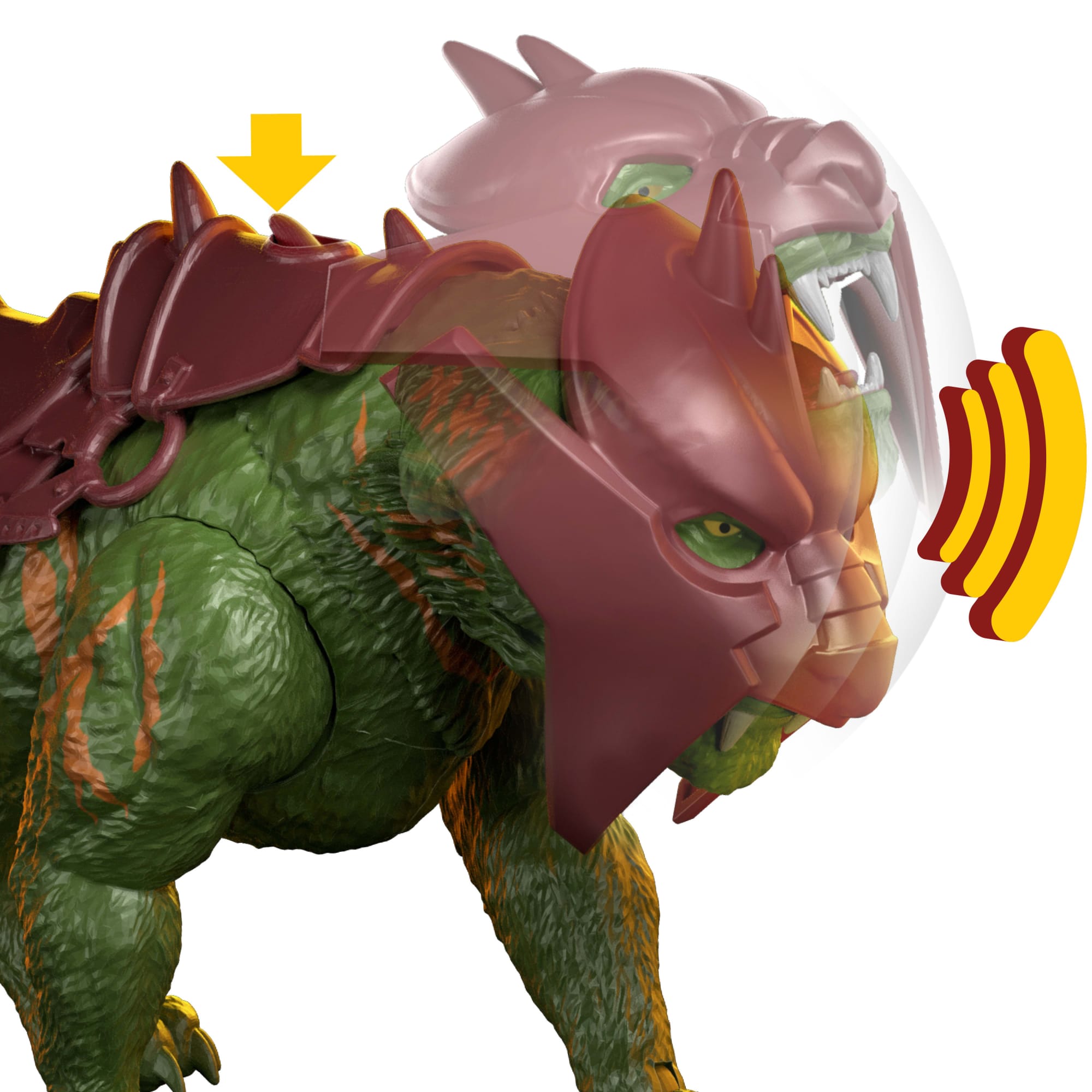 Les Maîtres de L'Univers-Figurine Tigre de Combat - Image 3