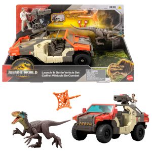 Jurassic World: Renaissance-Coffret Véhicule Combat