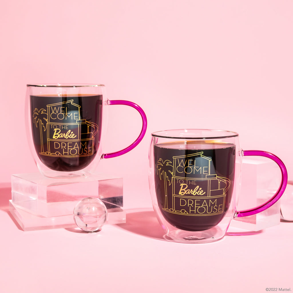 Barbie™ X Dragon Glassware® Dreamhouse™ Coffee Mugs - Image 2