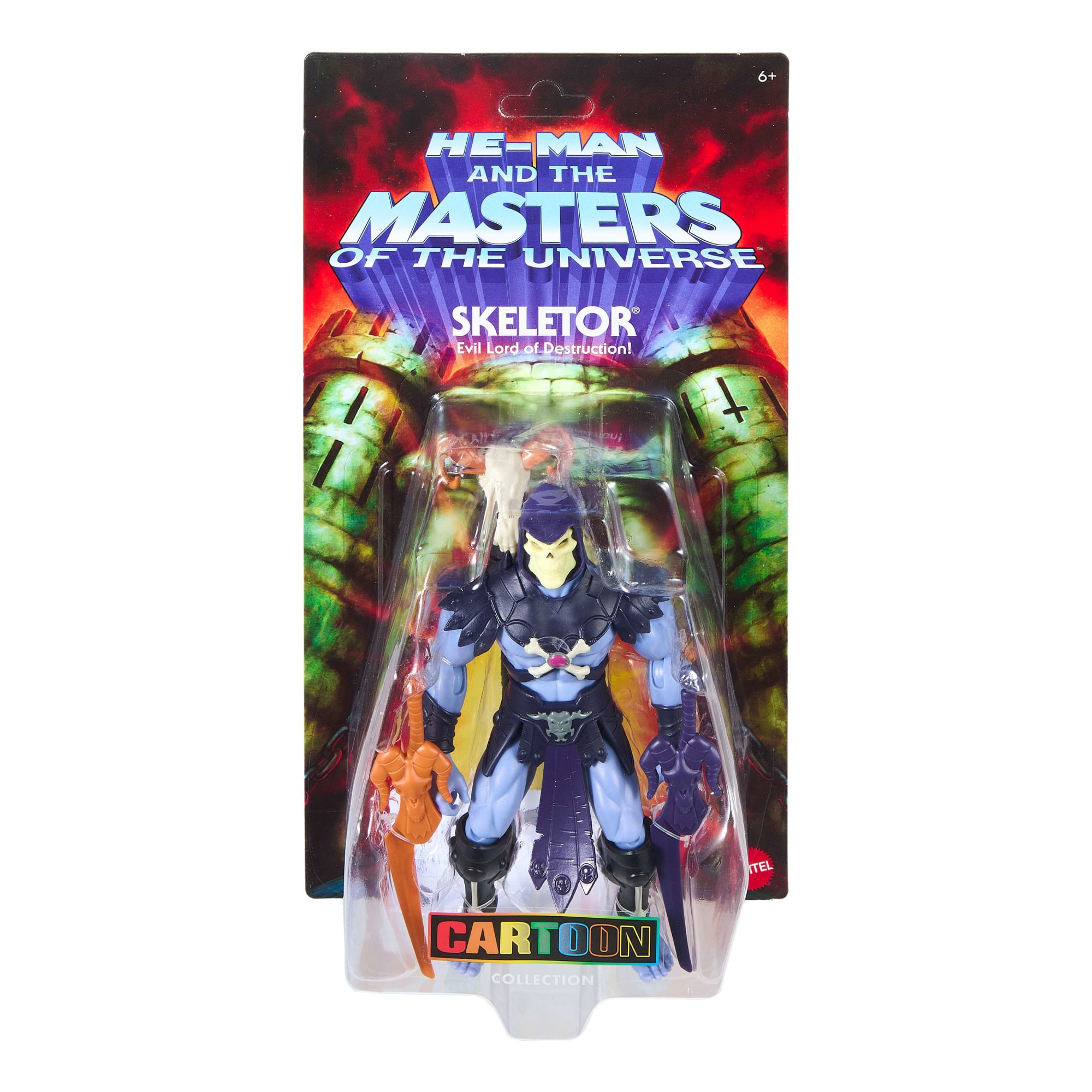 Masters Of The Universe Origins 200X Cartoon Collection Skeletor 5.5 inch Action Figure Motu Toy - Image 2
