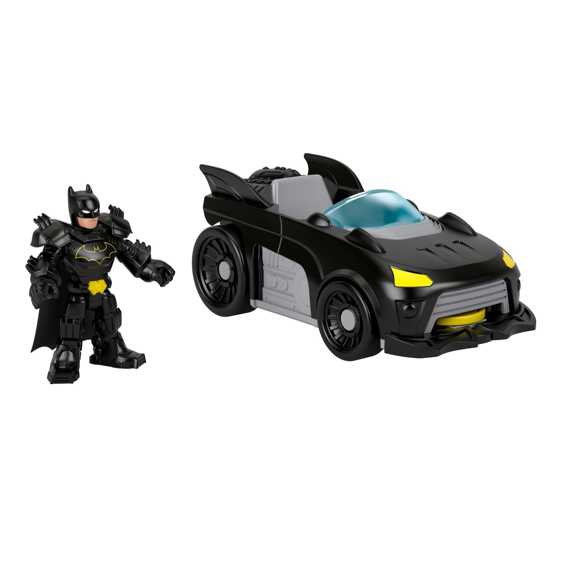 Imaginext DC Super Friends Figura de Ação Batman e Veículo - Image 2