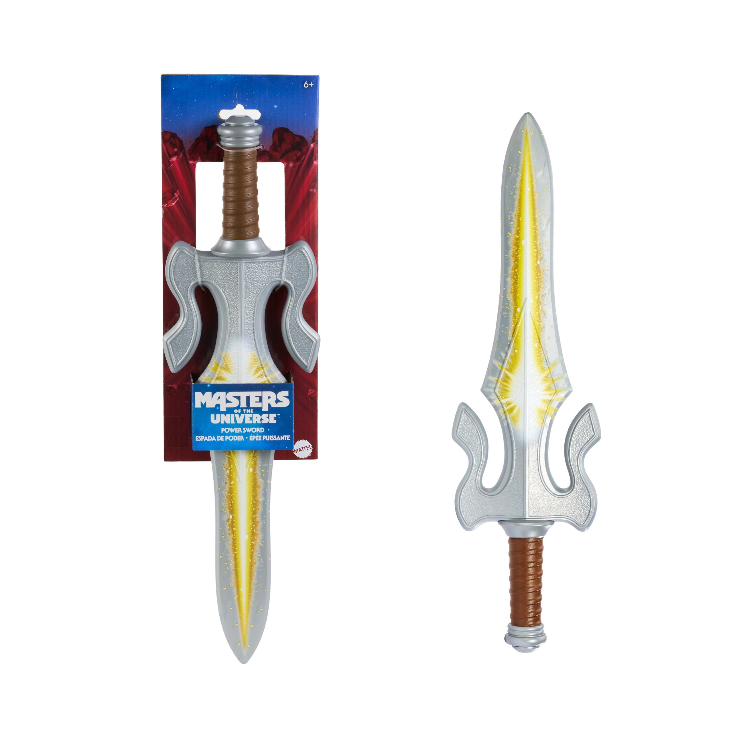 Incluye 1 Espada de Masters of the Universe®. Los colores y las decoraciones pueden variar.
