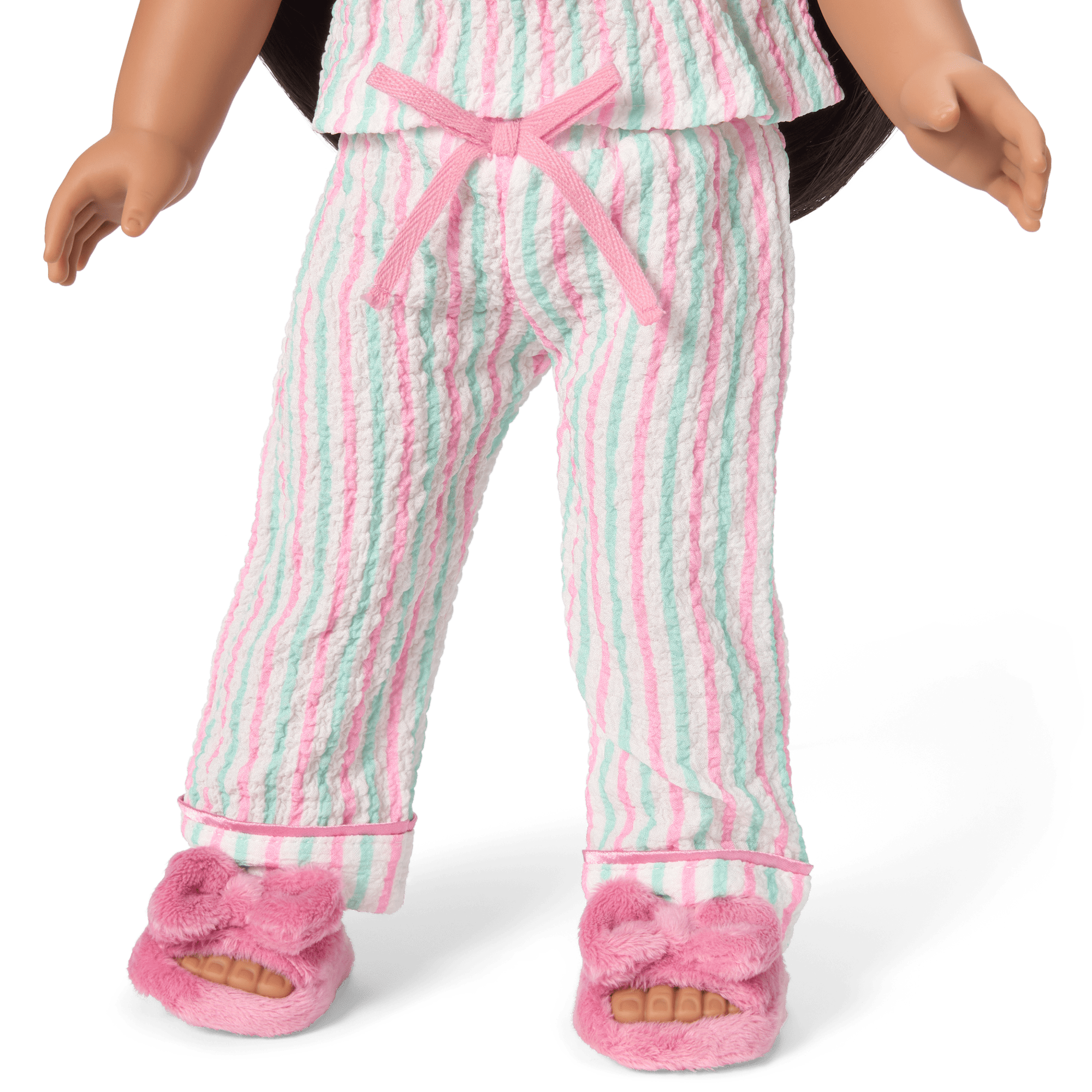 Raquel's™ Coastal Stripes Pajamas for Girls & 18-inch Dolls - Image 11