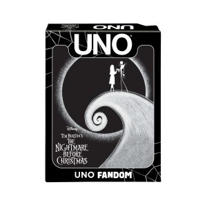 UNO Fandom Tim Burton's The Nightmare Before Christmas Card Game. Collectible Deck For Fans & Collectors