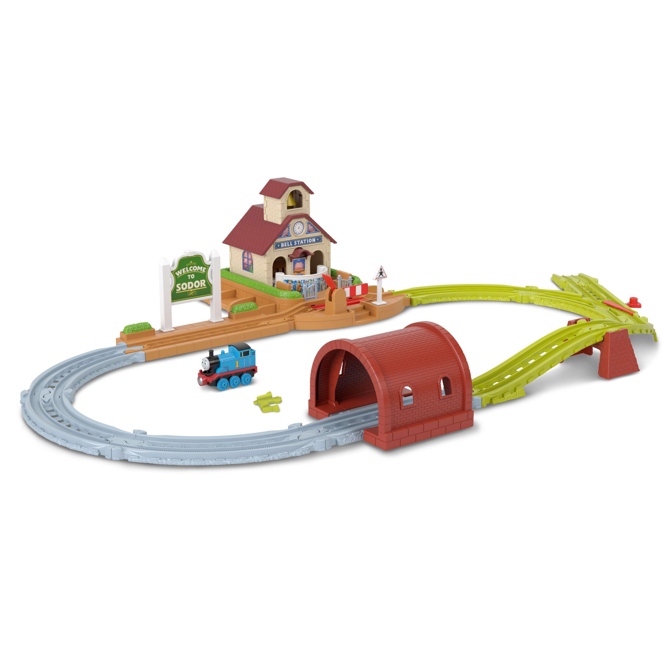 Thomas & Friends T&F Tracks Pista de Juguete Pista Bell Station - Image 2