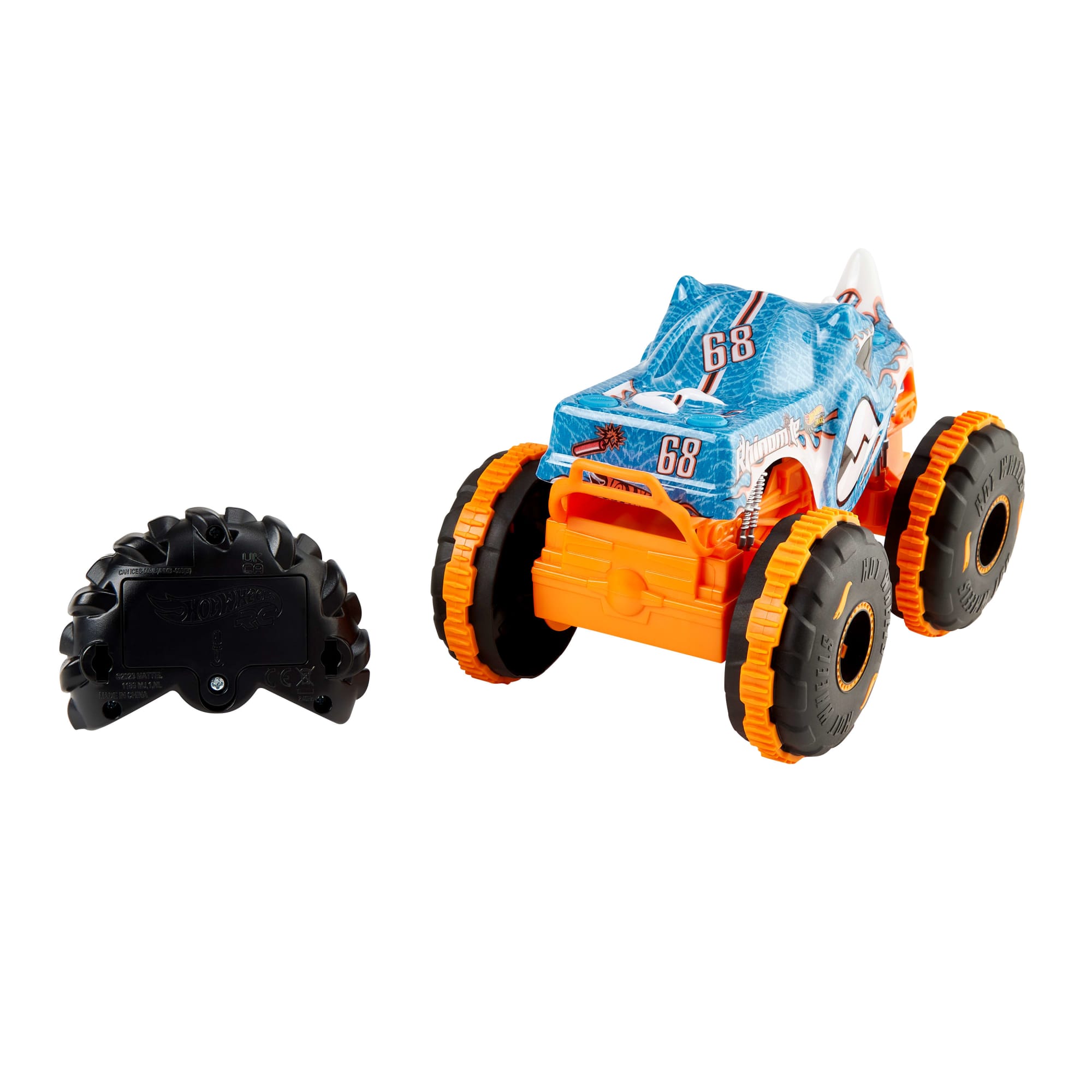 Hot Wheel Monster Trucks Échelle1:24 Rhinomite Rc. à Piles - Image 3
