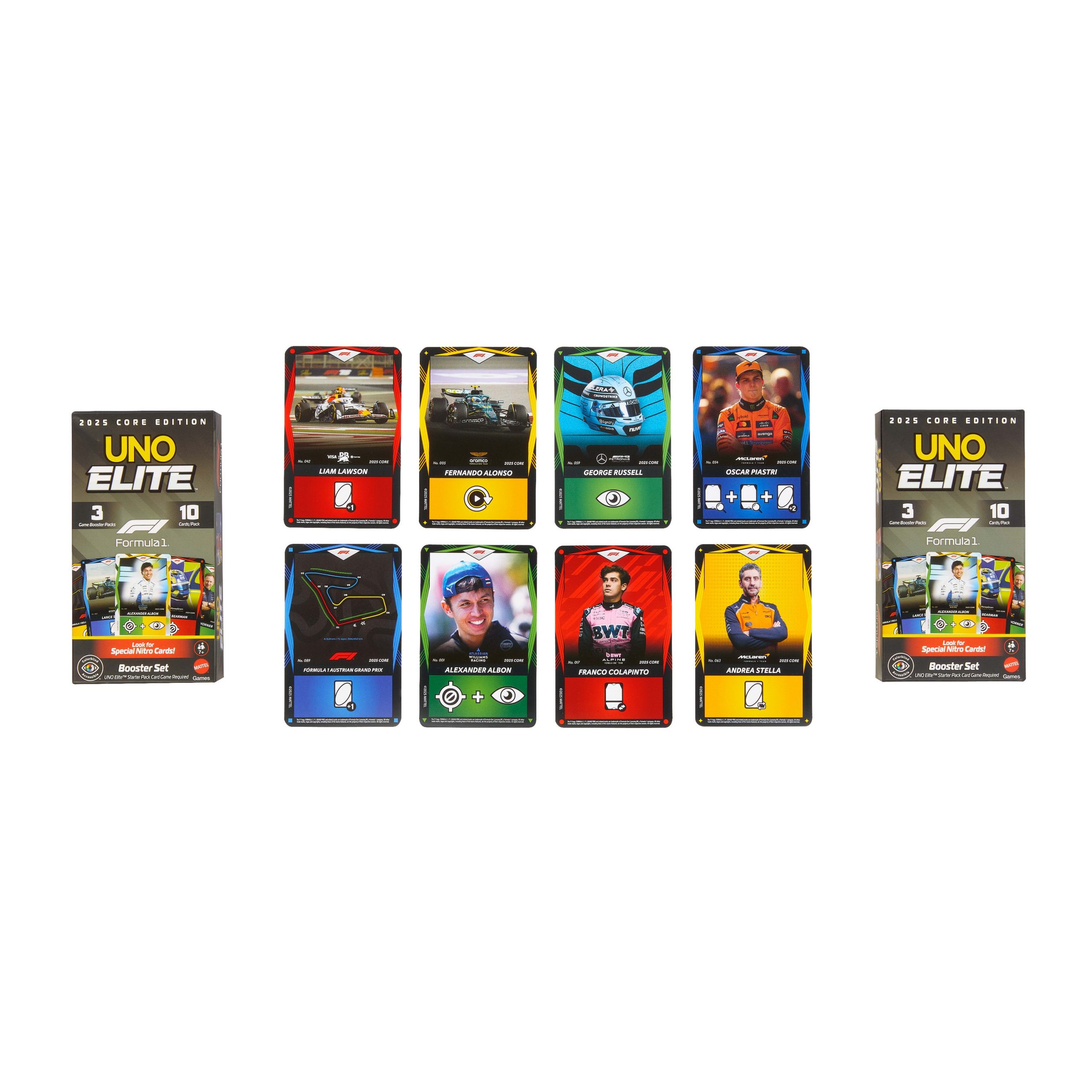 UNO Elite Formula 1® 2025 Core Edition Booster Set 2-Pack - Image 4