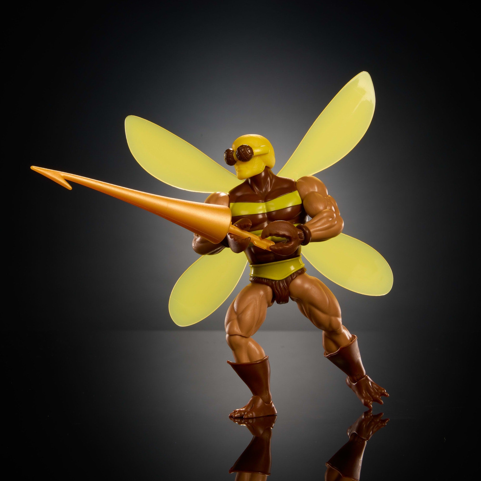 Masters of the Universe Origins Figura de Acción Cartoon Collection Buzz-Off de 5.5 pulgadas - Image 3
