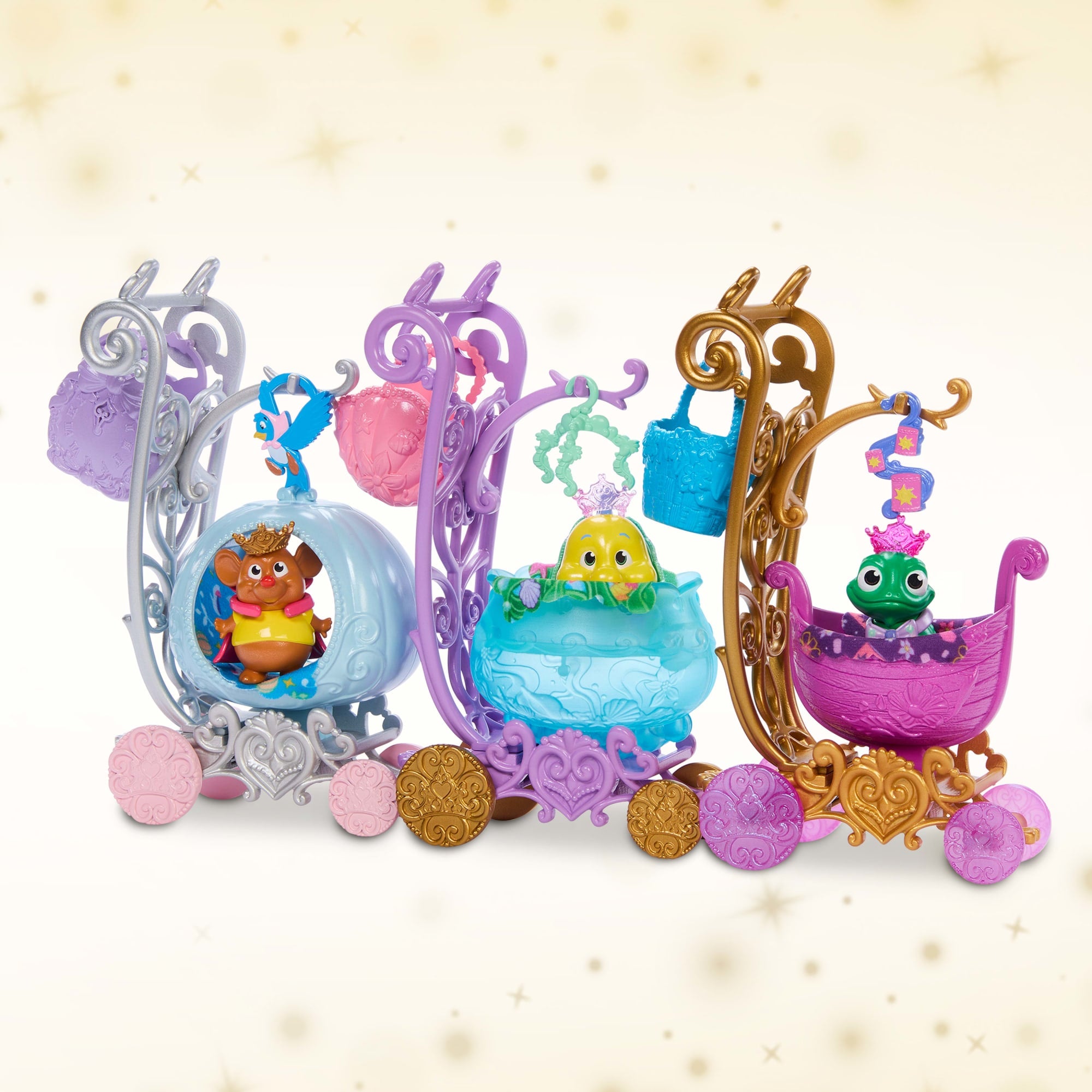 Disney Princesa Accesorios para Muñeca Carriola de Animalitos - Image 5