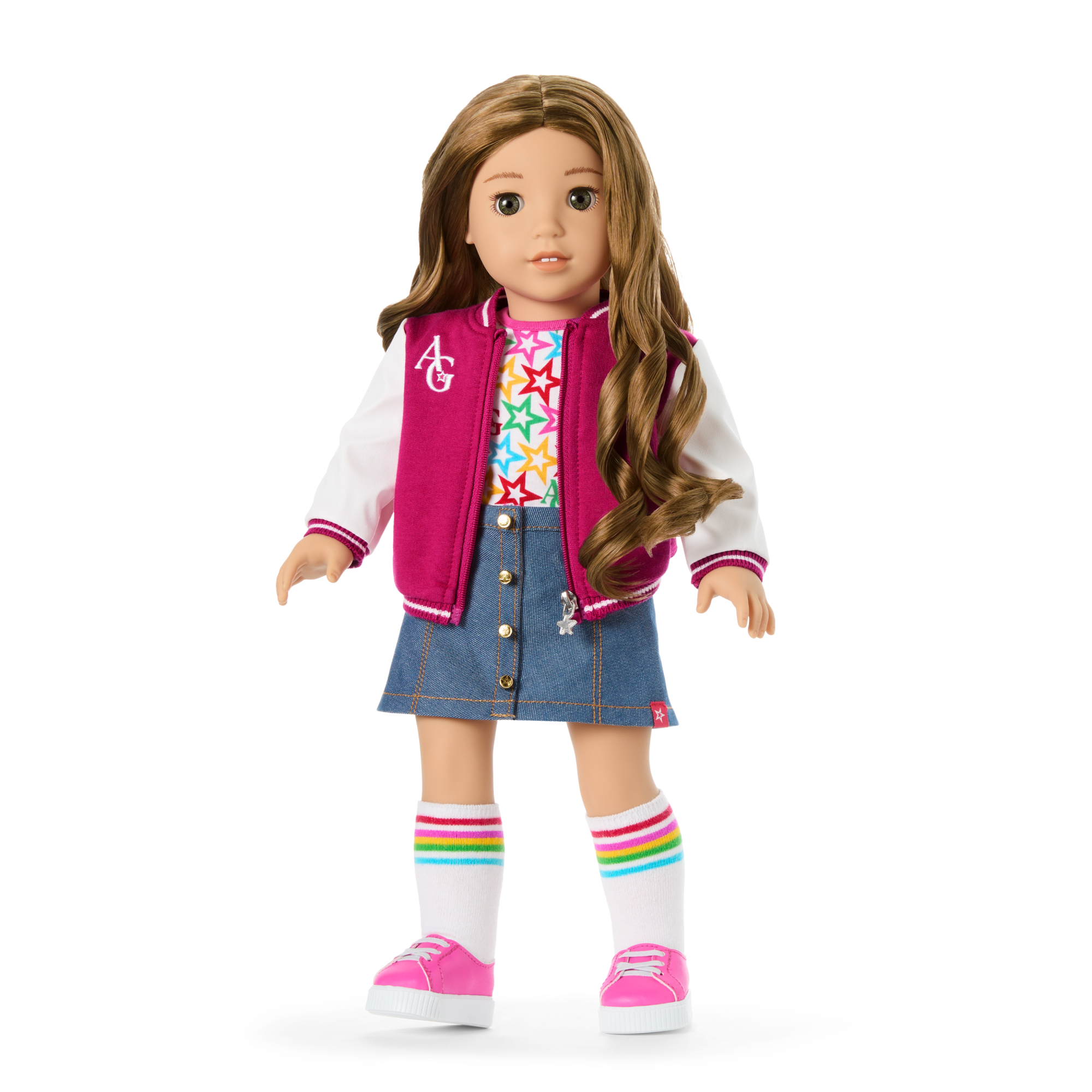 Truly Me™ 18-inch Doll #118 with curly caramel hair - Image 2