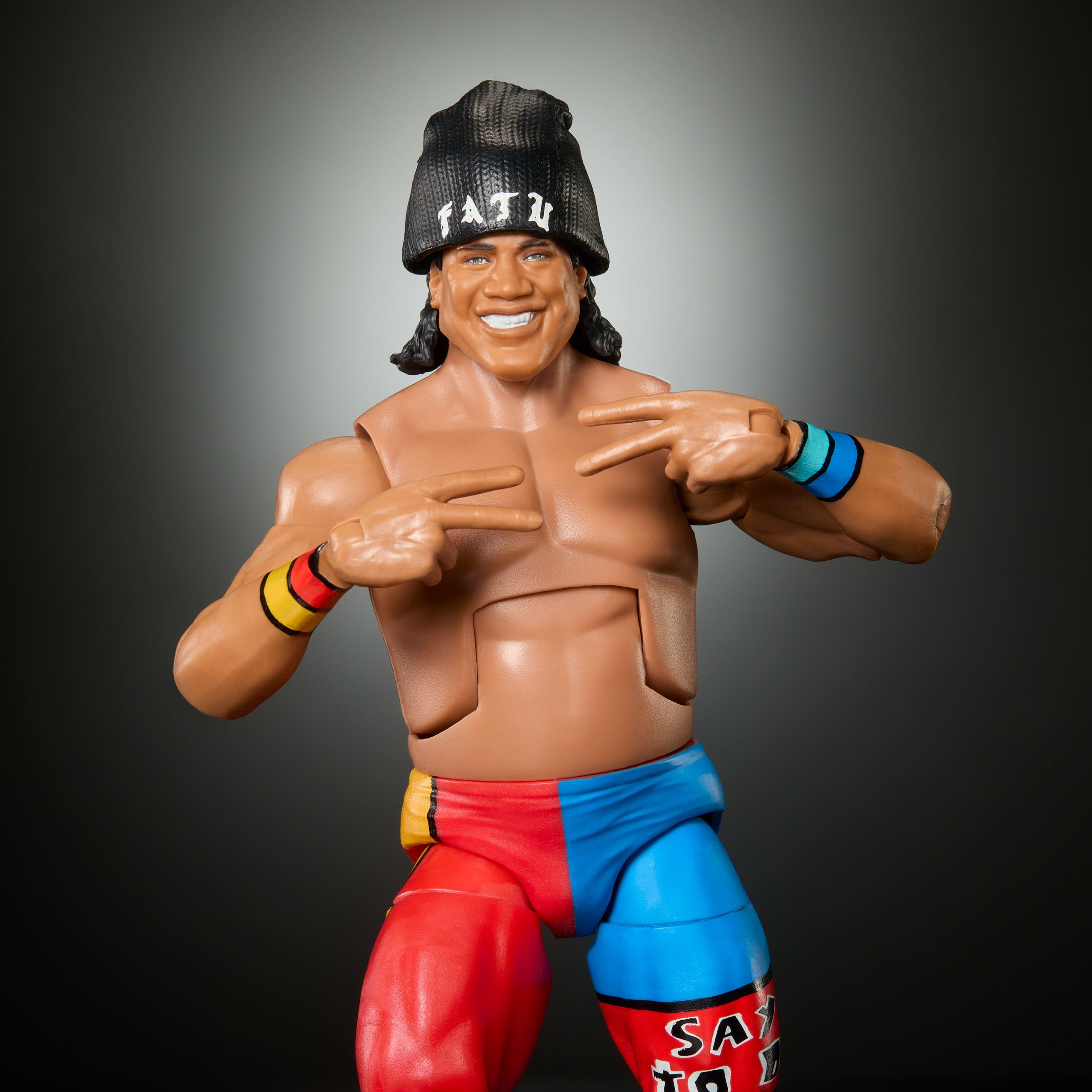 WWE Monday Night War Elite Collection Fatu Action Figure - Image 3