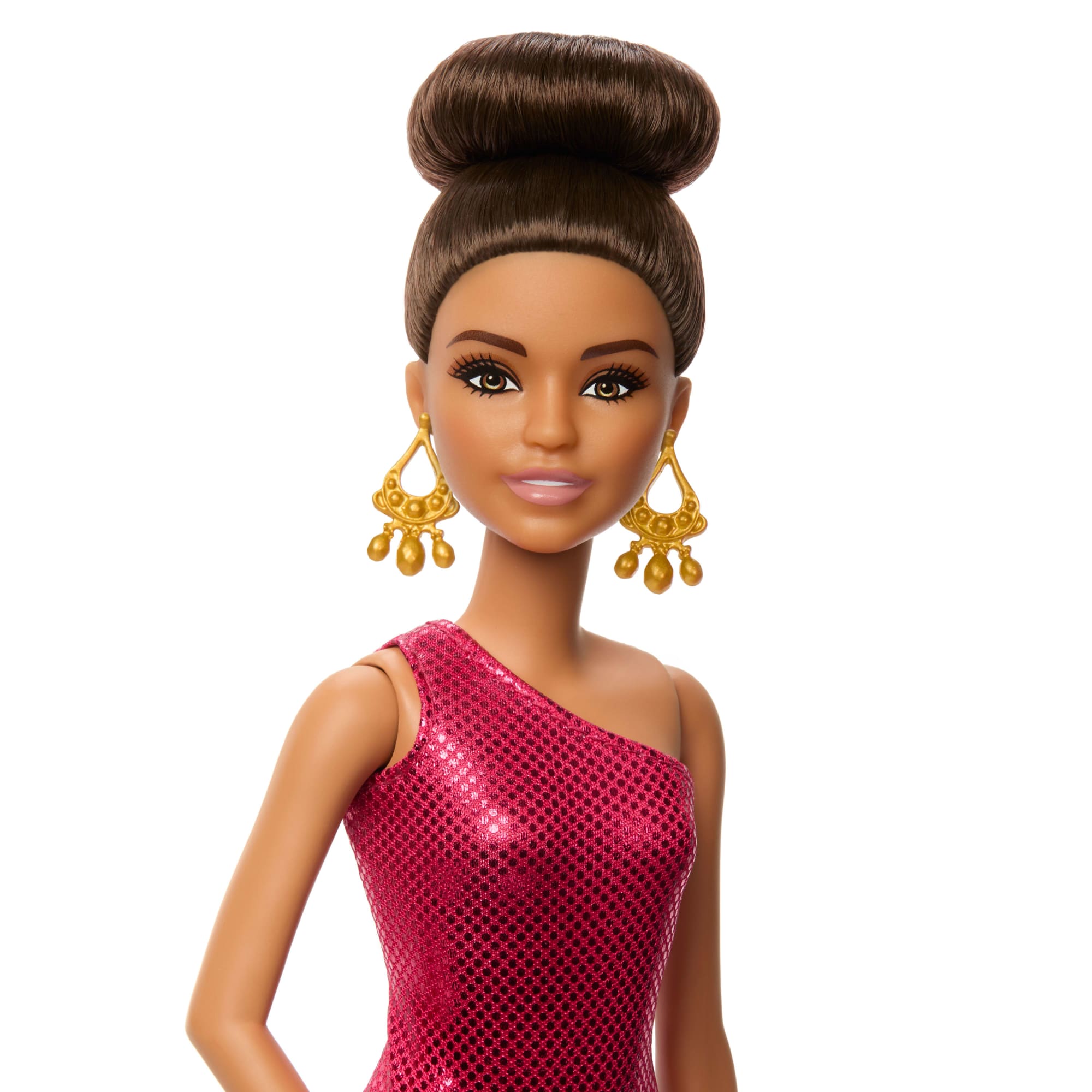 Barbie Ballroom Dancer Fashion Doll With Brown Styled Hair. Dancing Trophy Accessory - Image 2