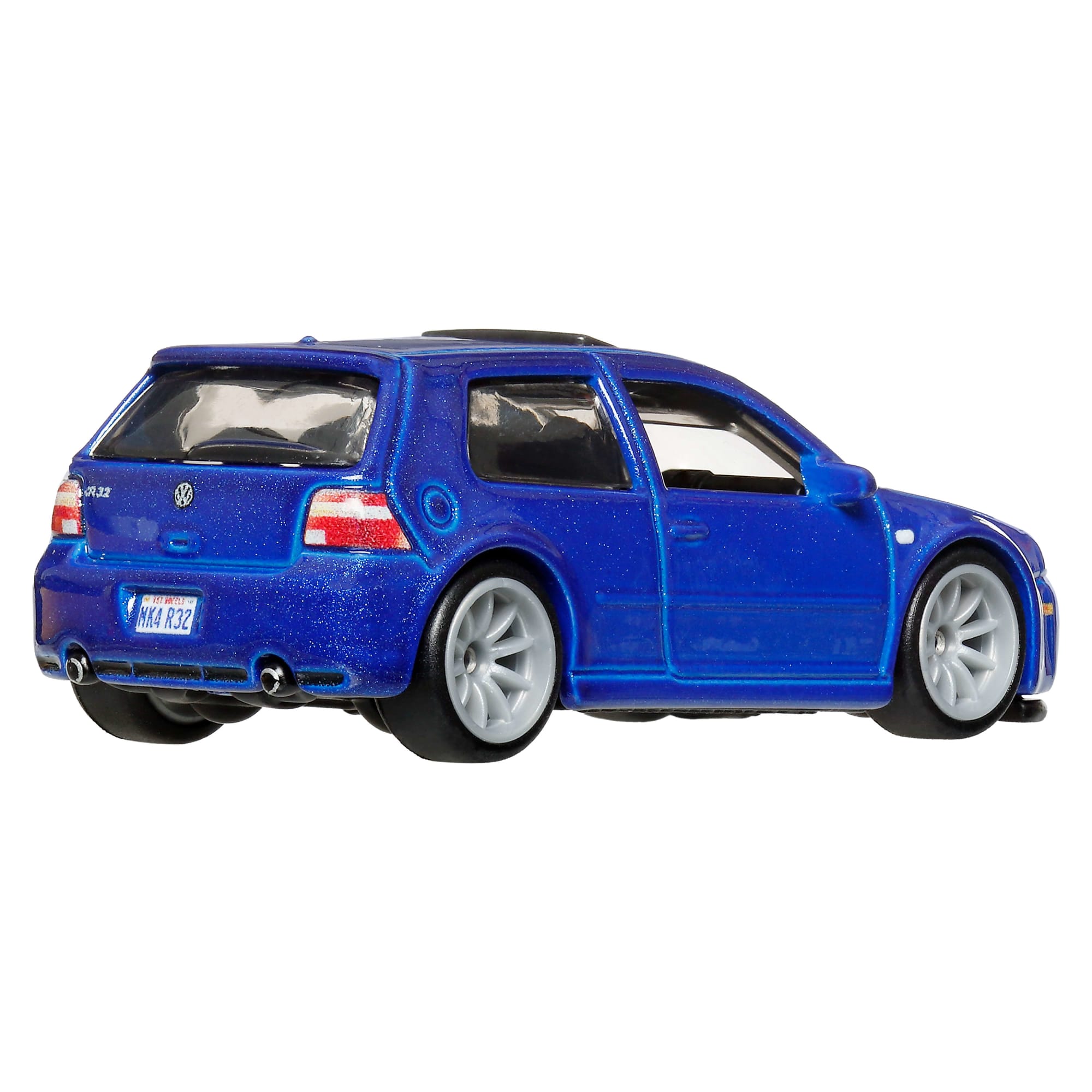 Hot Wheels Premium Car Culture 2-Pack 2004 Volkswagen Gold R32 & Volkswagen Golf MK7 - Image 6