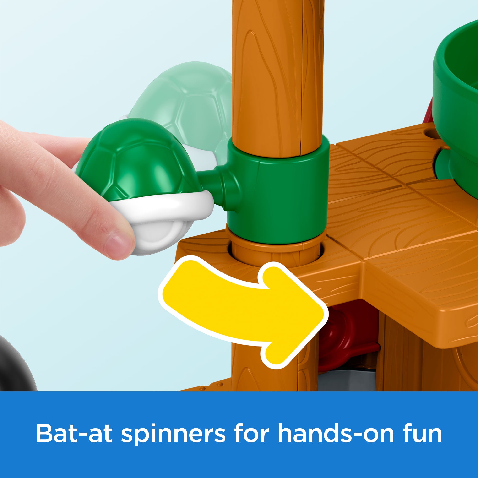 Fisher-Price Little People My Mario Bowser's Airship & Figure Set Toddler Toy - Image 5