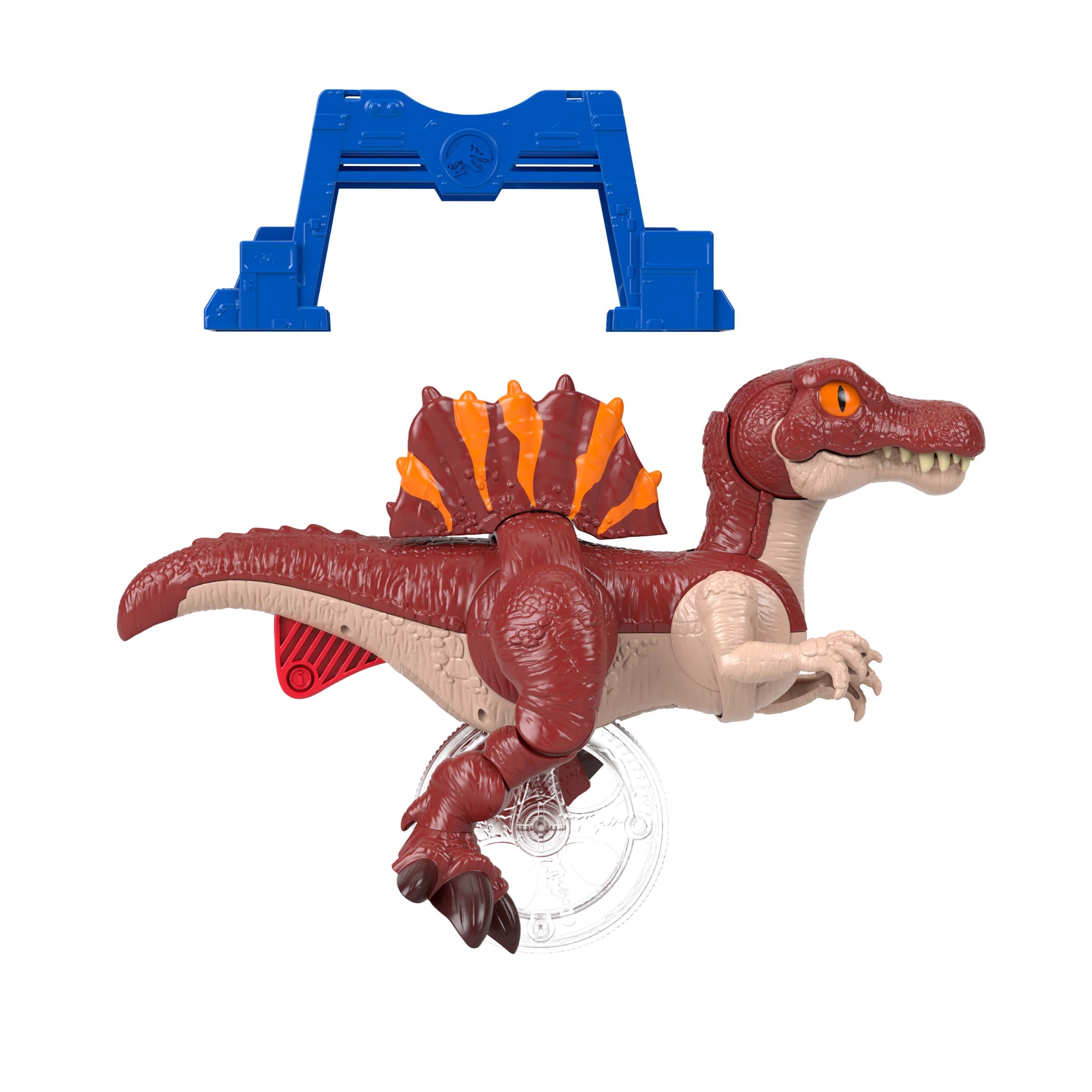 Imaginext Jurassic World Dinossauro de Brinquedo Rebirth Spinosaurus Corredor - Image 4