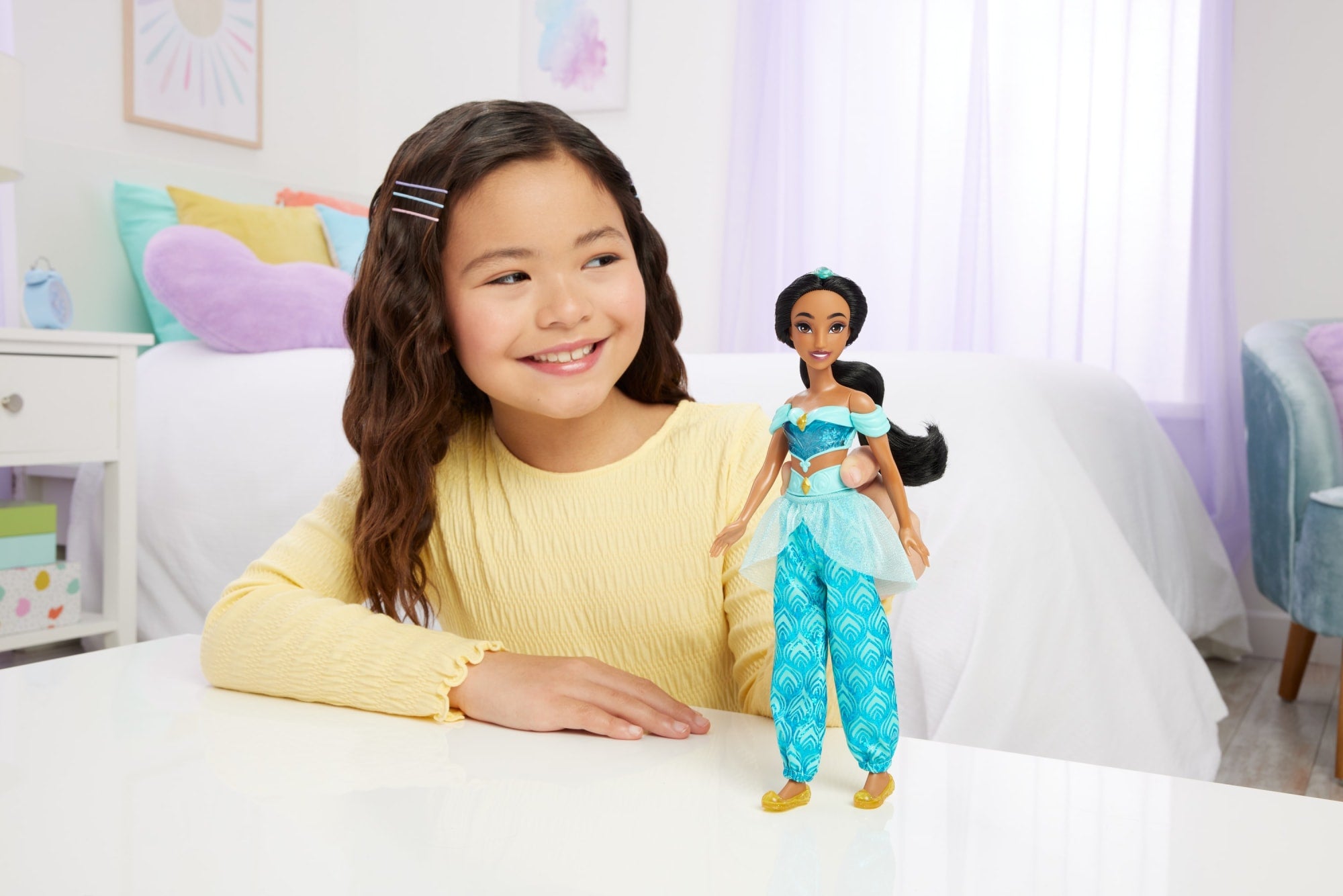 Disney Princesa Muñeca Falda con Brillos Sorpresa - Image 2