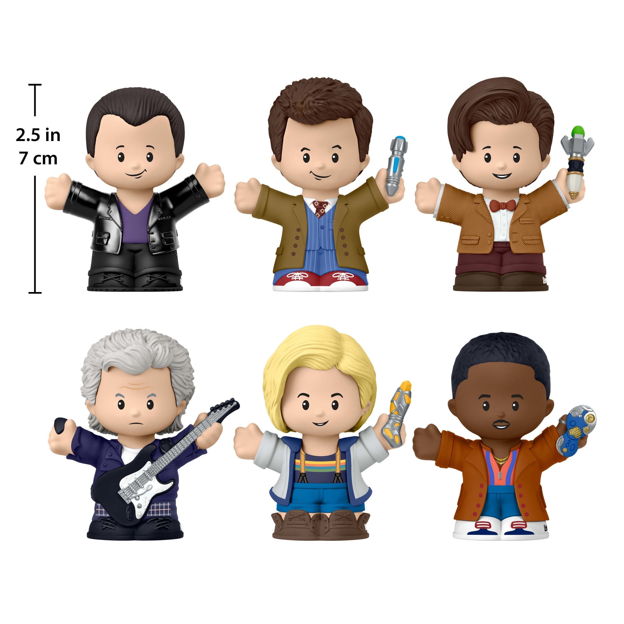 Little People Collector Doctor Who Tv Series Special Edition Set For Adults & Fans. 6 Figures - Image 5